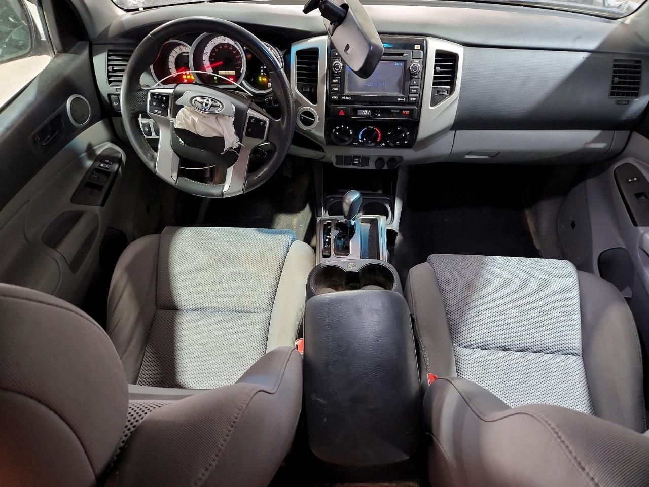 2012 Toyota Tacoma Double Cab Long Bed Silver vin: 5TFMU4FNXCX006027
