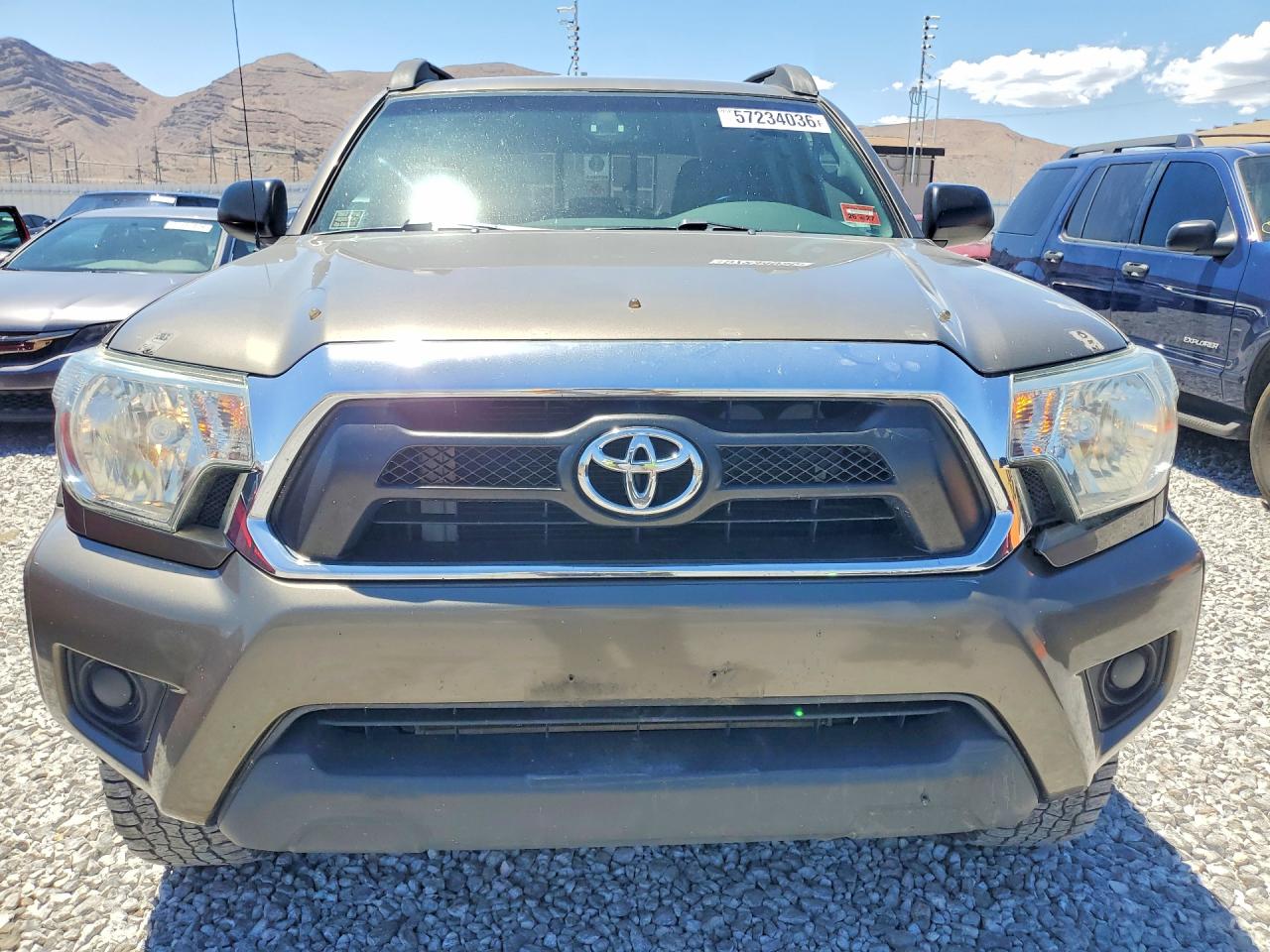 2013 Toyota Tacoma Double Cab Long Bed Tan vin: 5TFMU4FNXDX015618