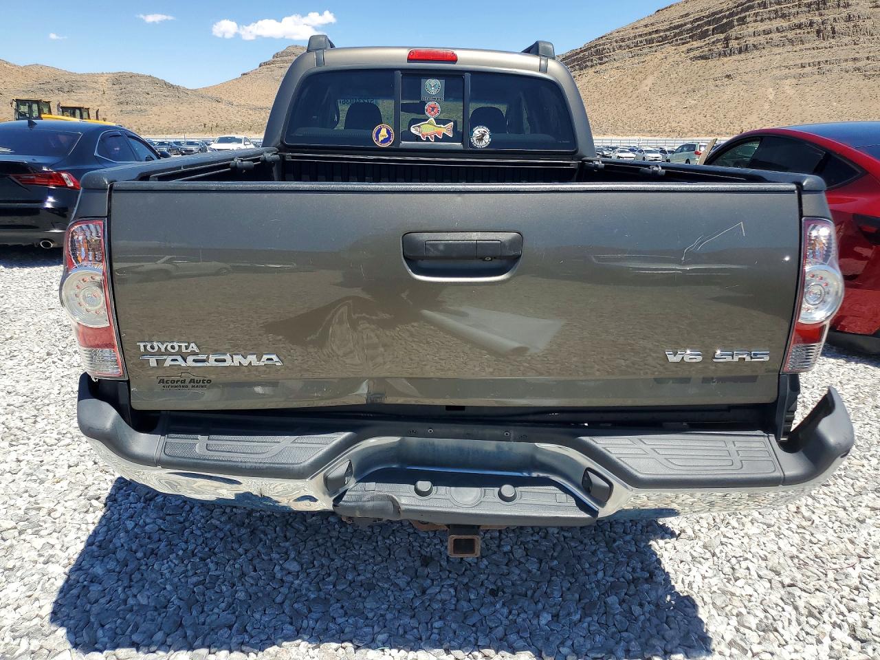 2013 Toyota Tacoma Double Cab Long Bed Tan vin: 5TFMU4FNXDX015618