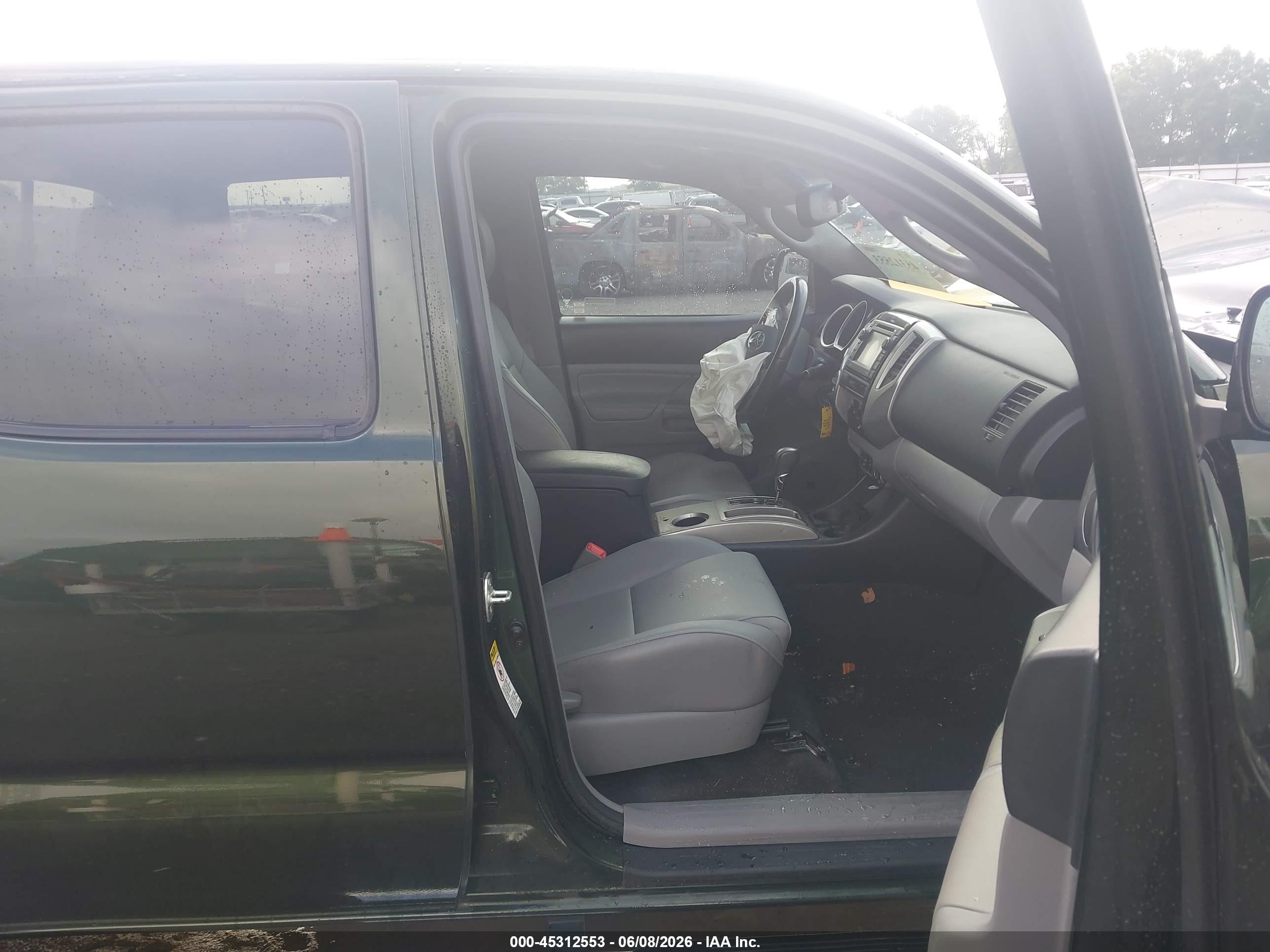2013 Toyota Tacoma Base V6 Green vin: 5TFMU4FNXDX017224