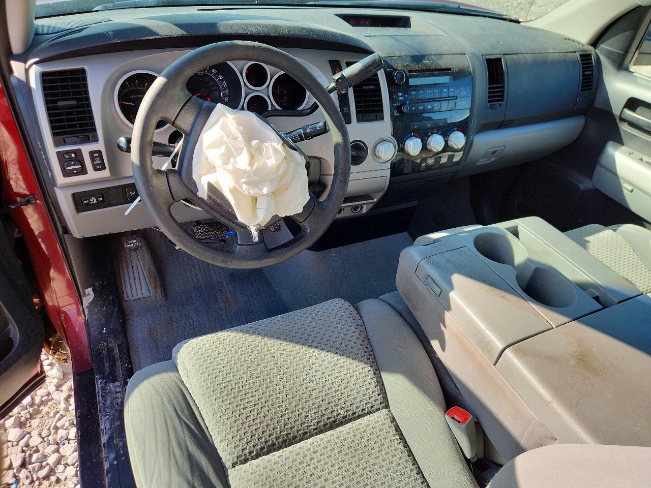 2007 Toyota Tundra Base Red vin: 5TFMV52167X015352