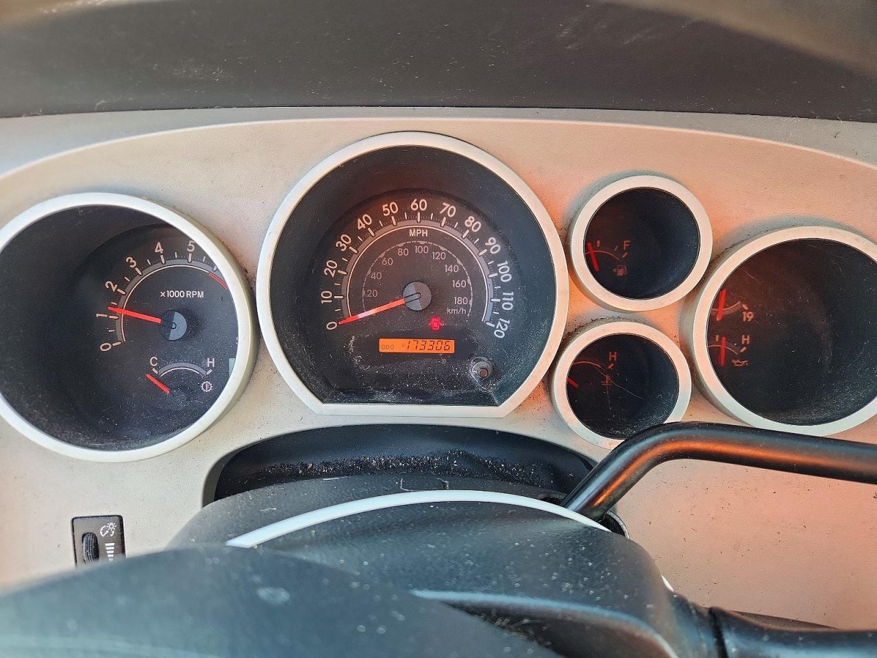 2007 Toyota Tundra Base Red vin: 5TFMV52167X015352