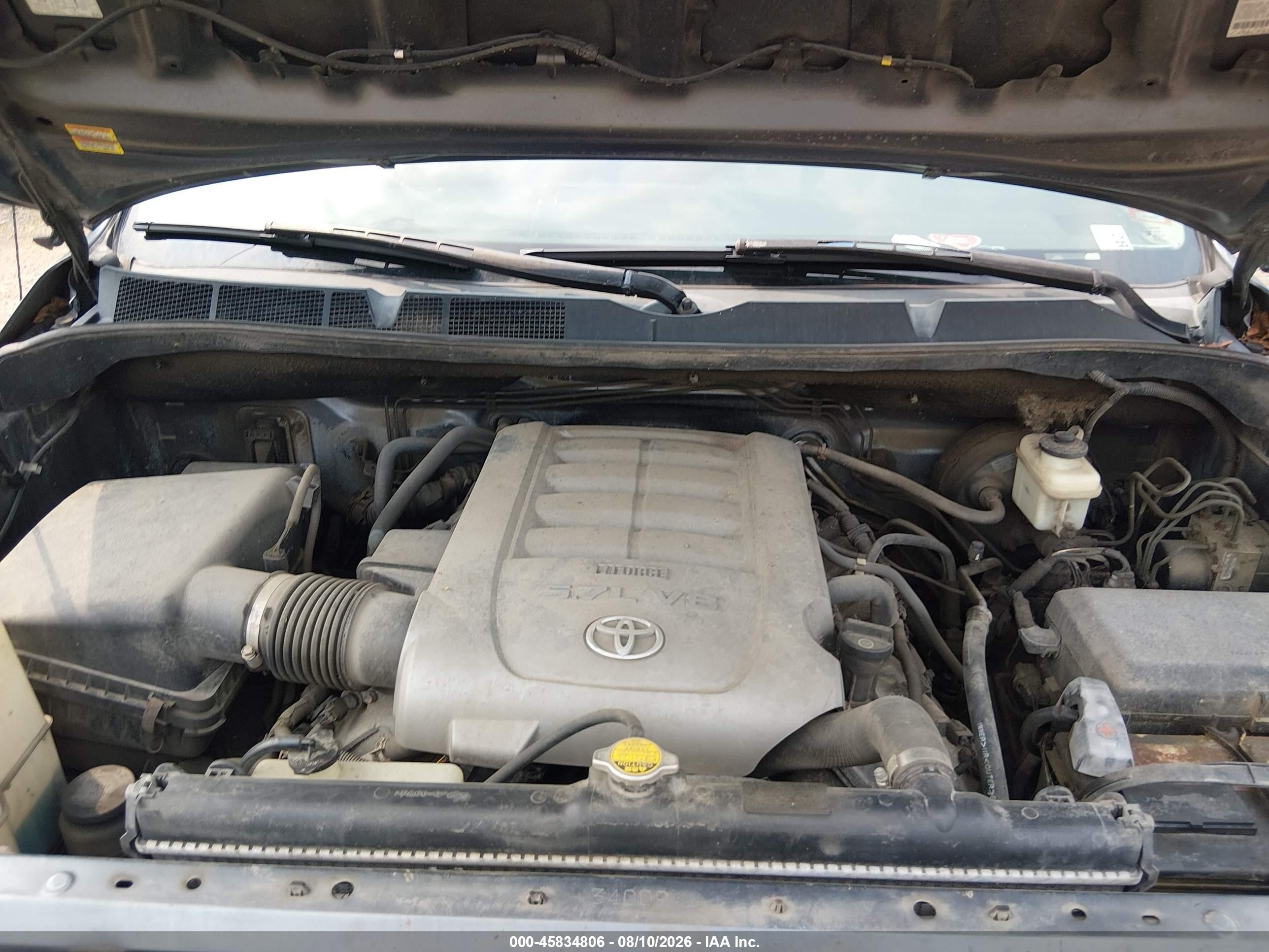 2007 Toyota Tundra Base 5.7l V8 Light Blue vin: 5TFMV52167X028098