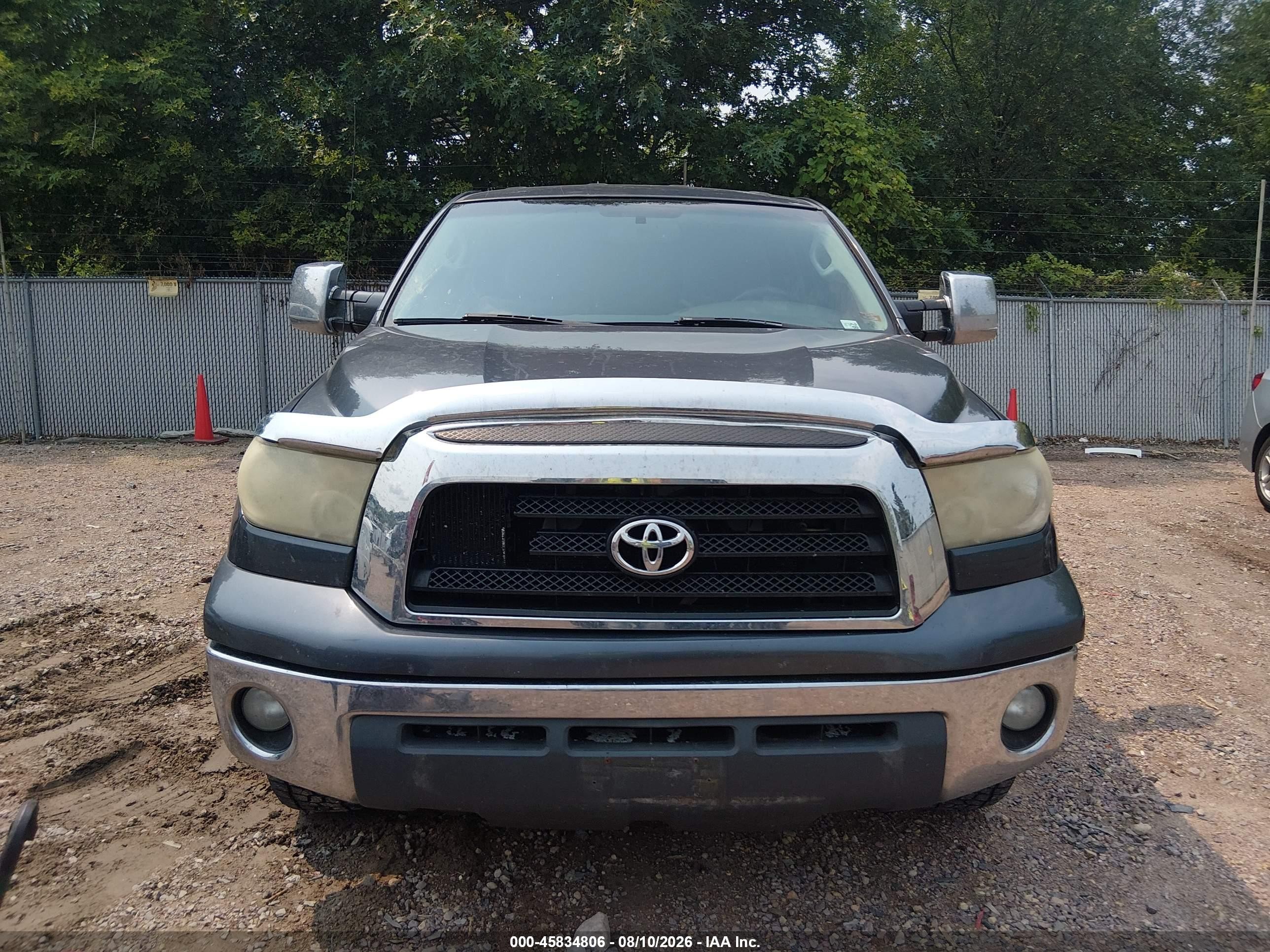 2007 Toyota Tundra Base 5.7l V8 Light Blue vin: 5TFMV52167X028098