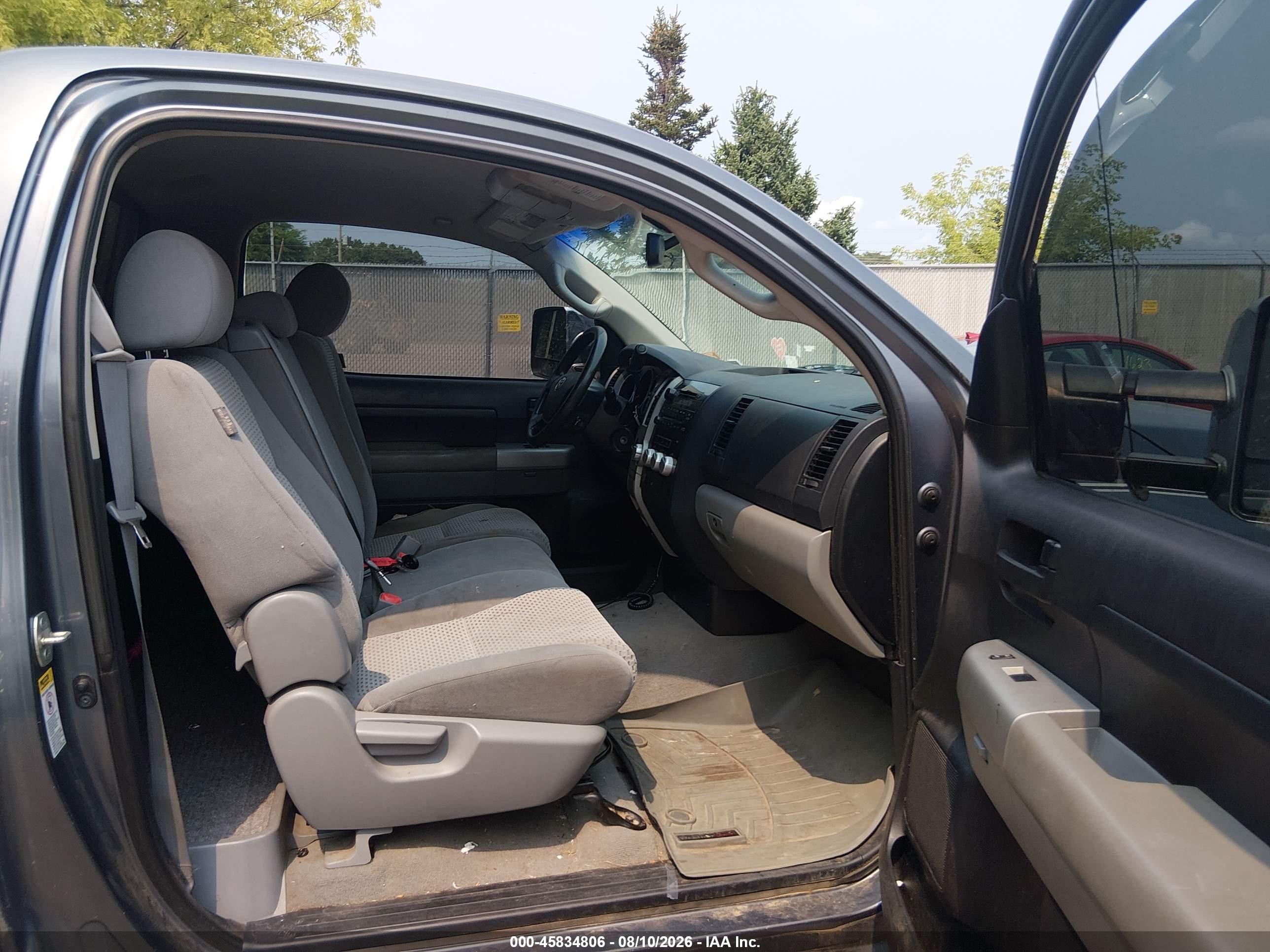 2007 Toyota Tundra Base 5.7l V8 Light Blue vin: 5TFMV52167X028098