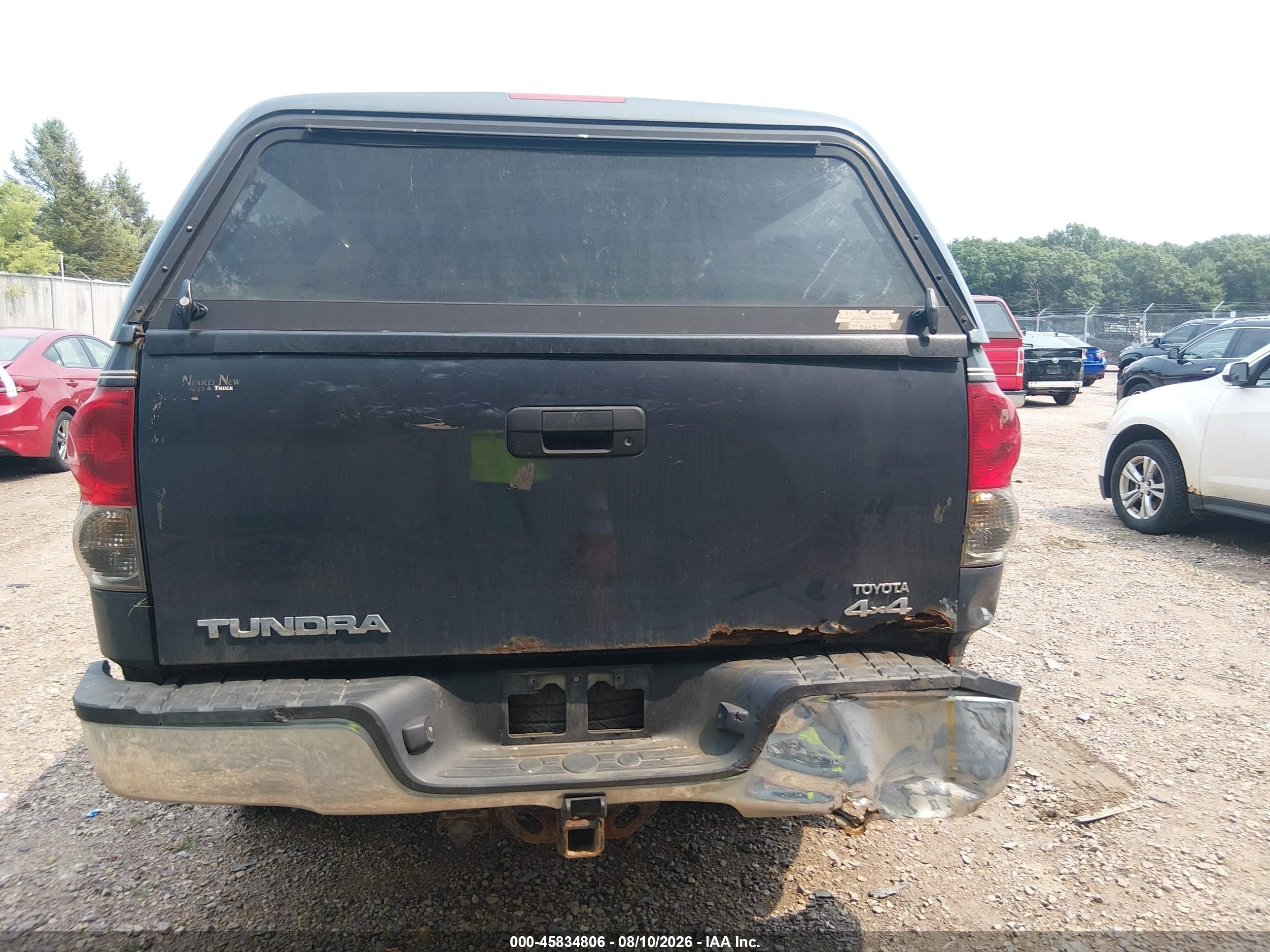2007 Toyota Tundra Base 5.7l V8 Light Blue vin: 5TFMV52167X028098