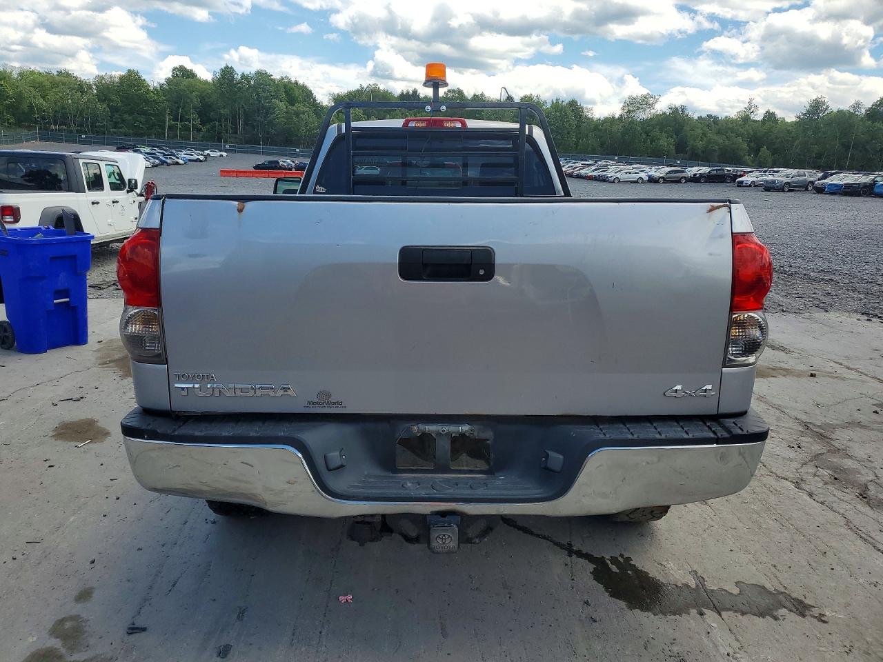 2008 Toyota Tundra Grade Серебряный vin: 5TFMV52198X058701