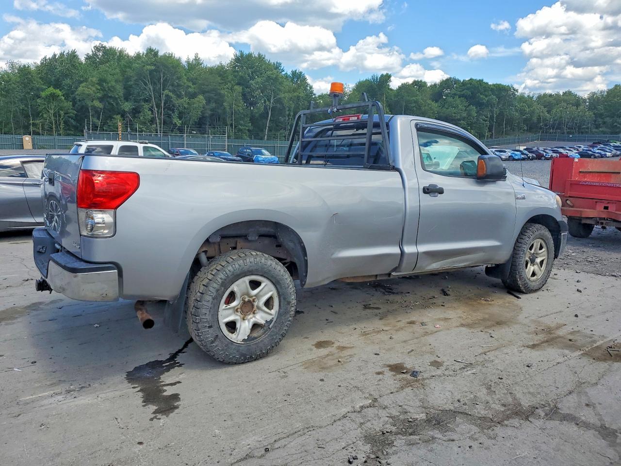 2008 Toyota Tundra Grade Серебряный vin: 5TFMV52198X058701