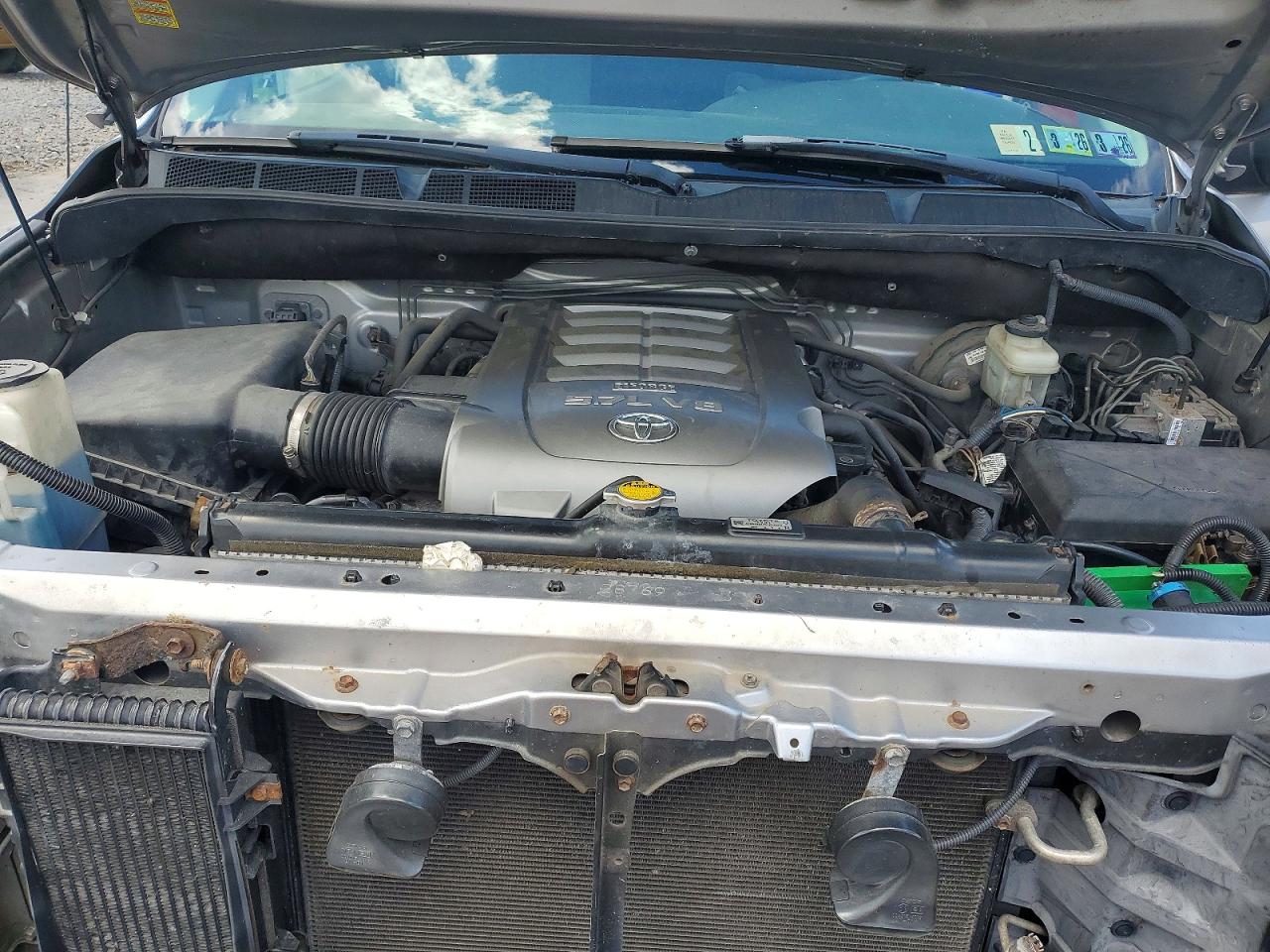 2008 Toyota Tundra Grade Серебряный vin: 5TFMV52198X058701