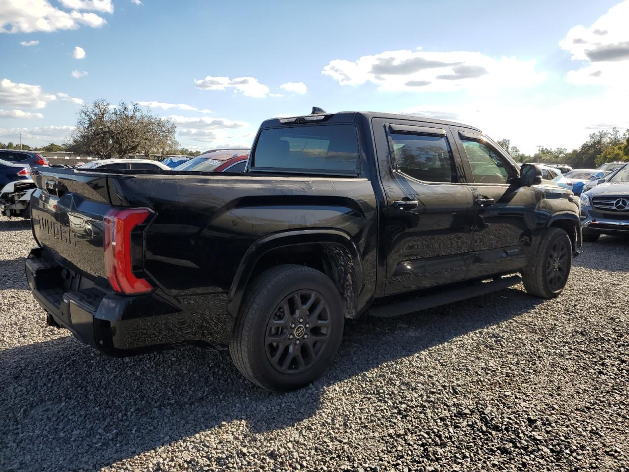 2023 Toyota Tundra Crewmax Platinum Black vin: 5TFNA5AB7PX023874