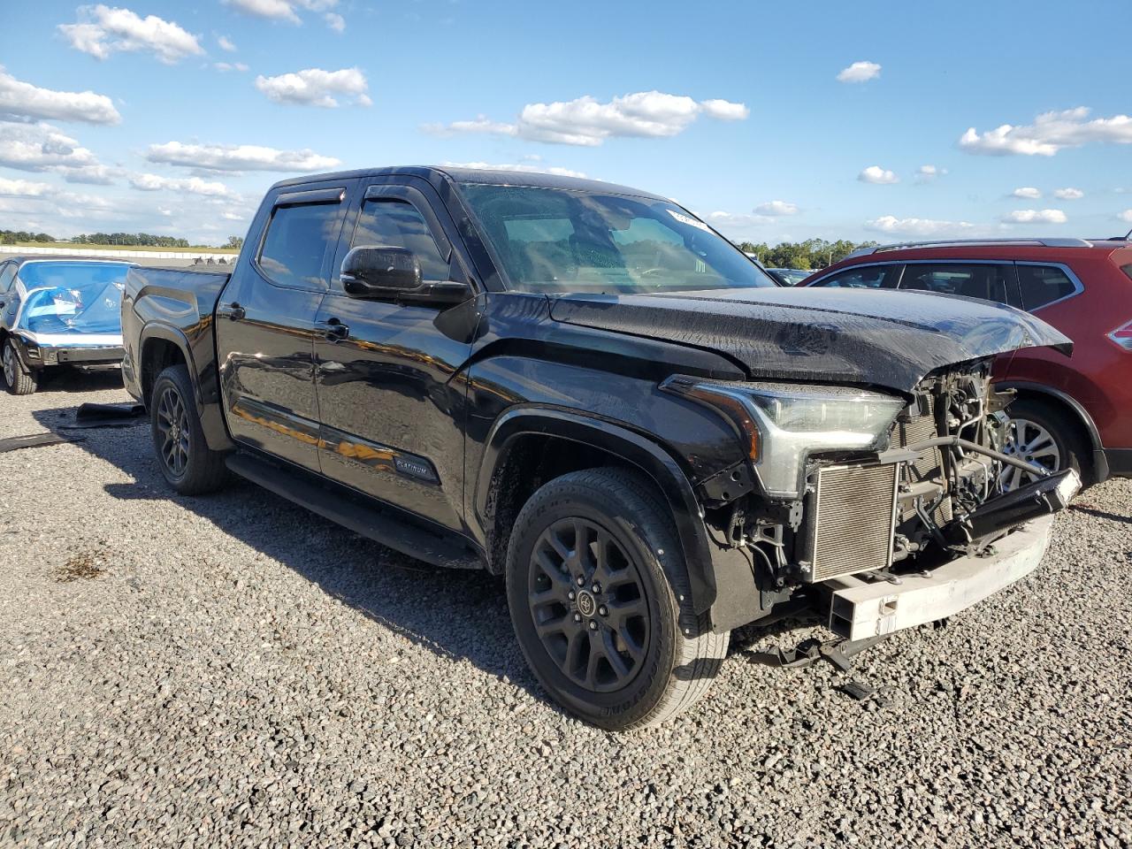 2023 Toyota Tundra Crewmax Platinum Black vin: 5TFNA5AB7PX023874