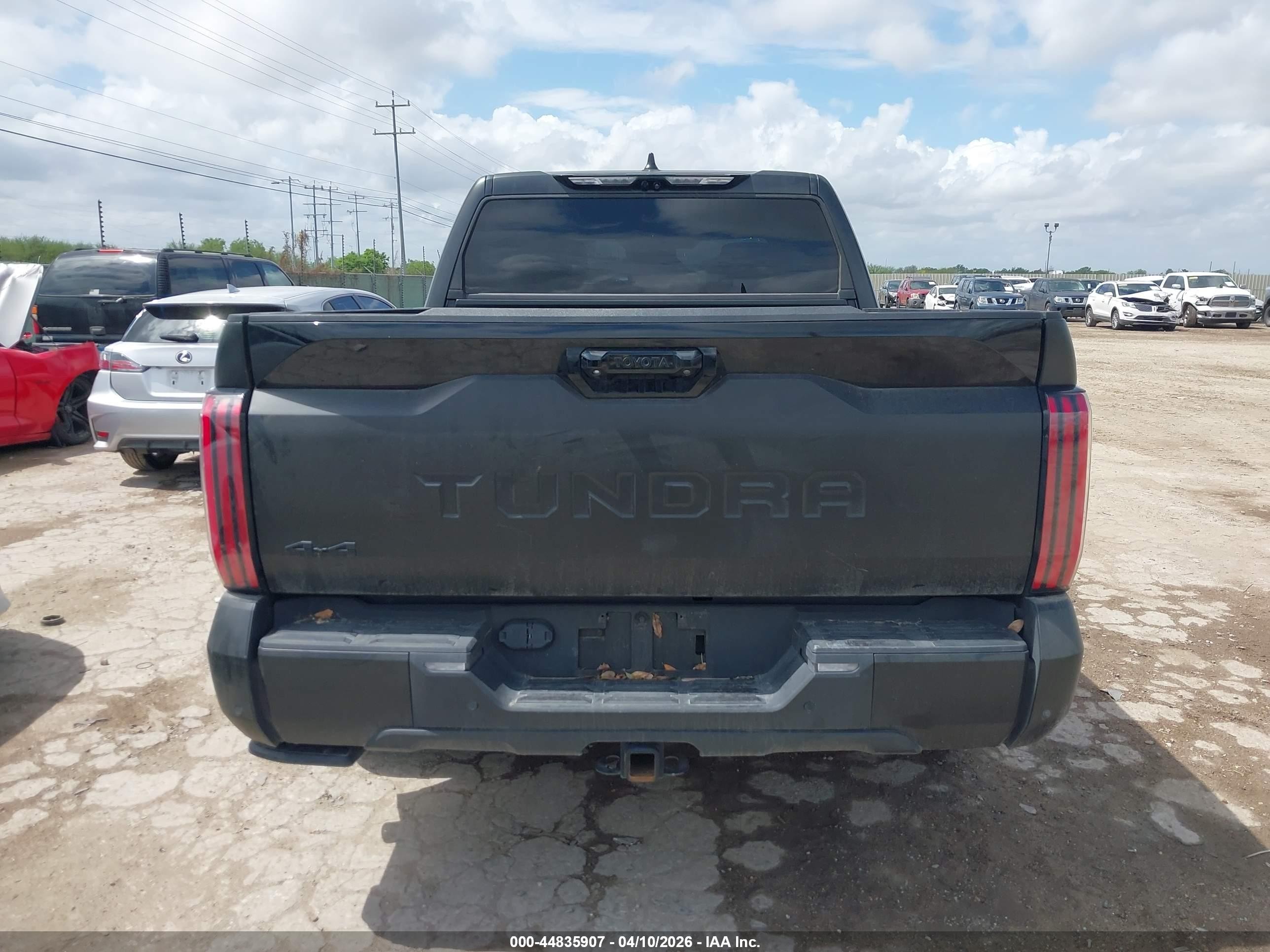 2024 Toyota Tundra Hybrid Platinum 4wd Black vin: 5TFNC5DB7RX055863