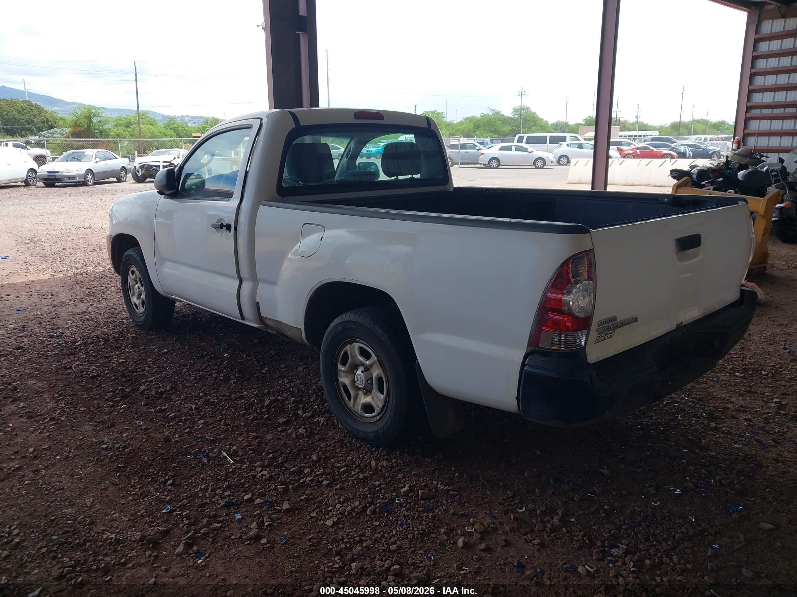 2011 Toyota Tacoma   Белый vin: 5TFNX4CN1BX004696