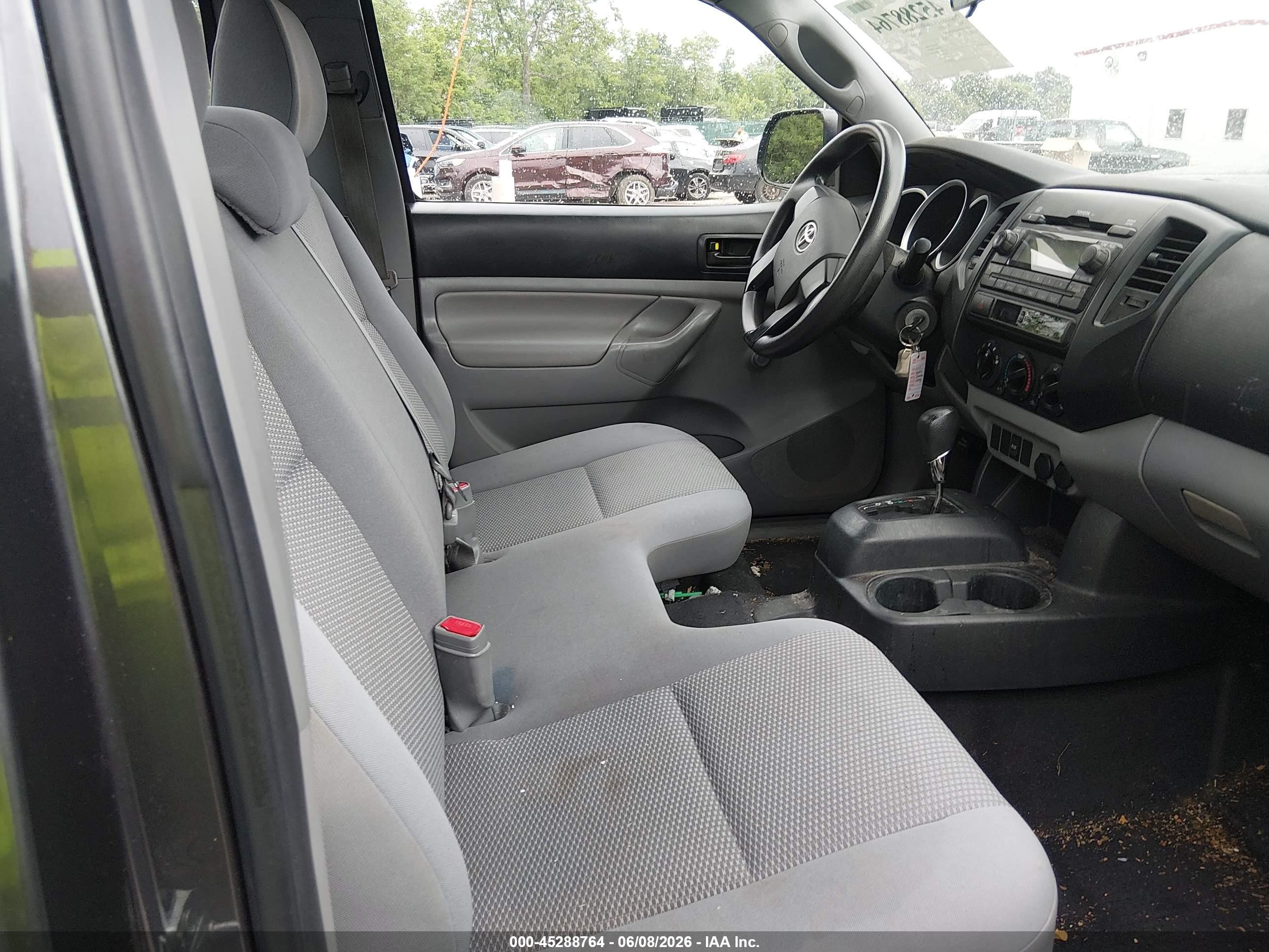 2012 Toyota Tacoma   Gray vin: 5TFNX4CN1CX008670