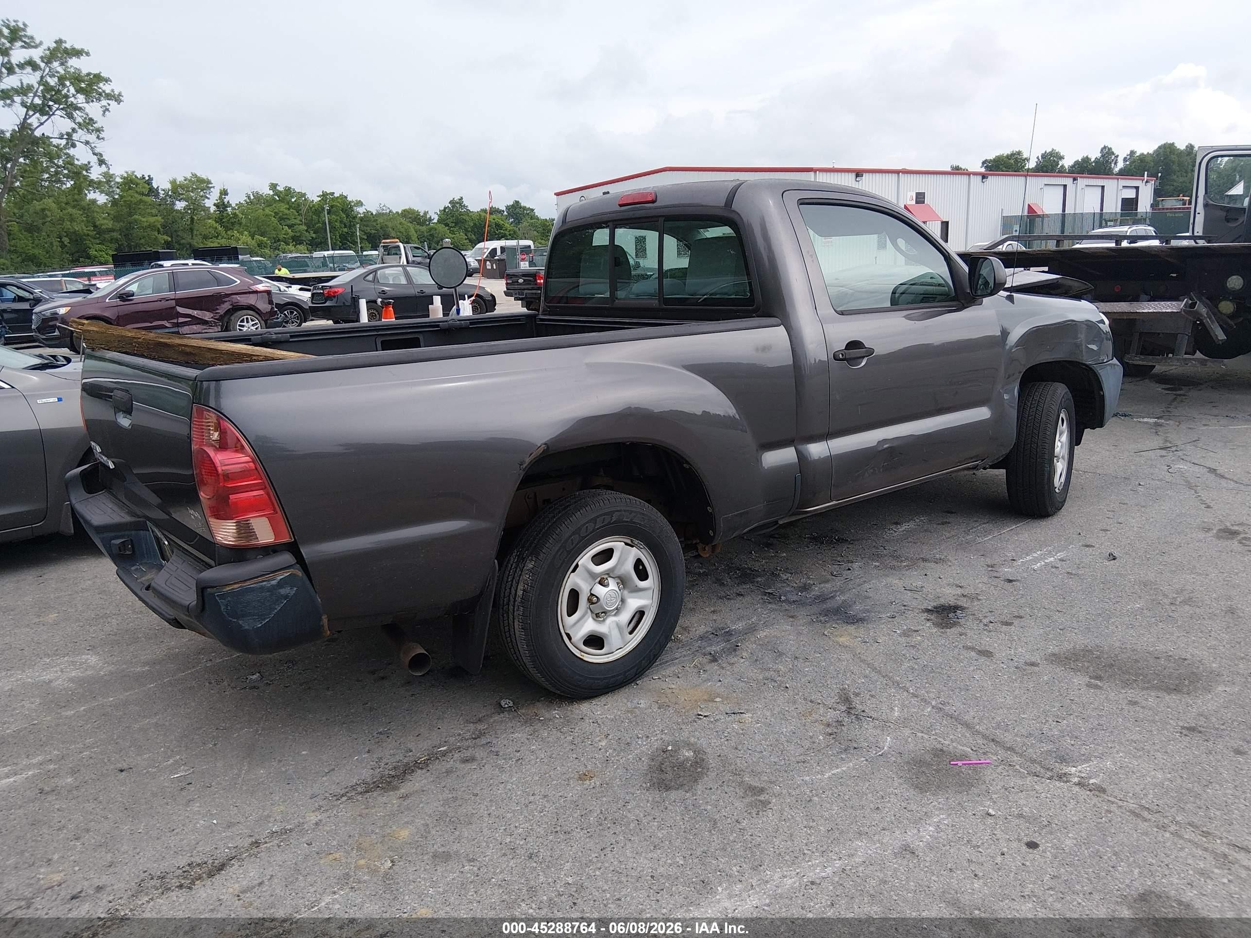 2012 Toyota Tacoma   Gray vin: 5TFNX4CN1CX008670