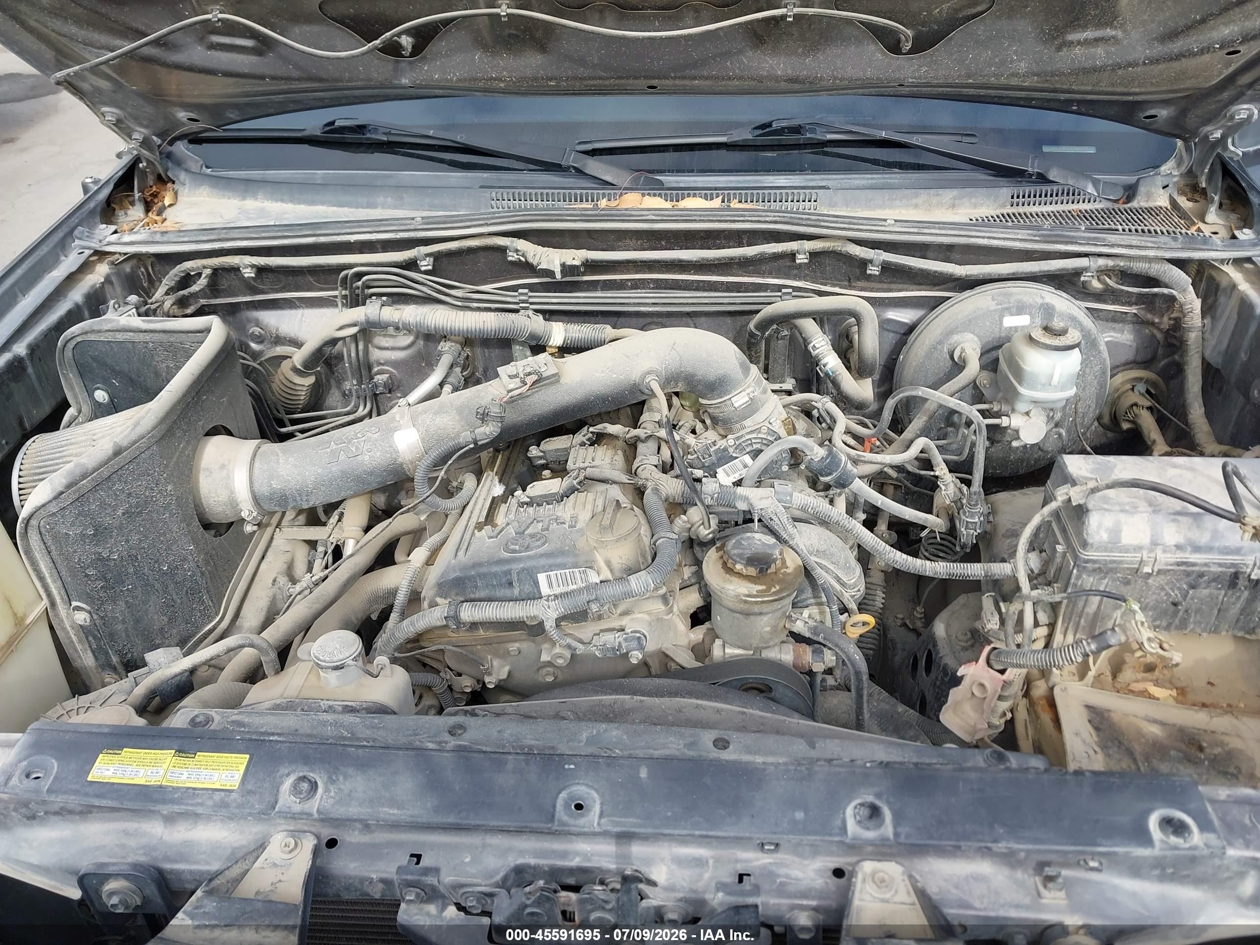2012 Toyota Tacoma   Серый vin: 5TFNX4CN2CX008919