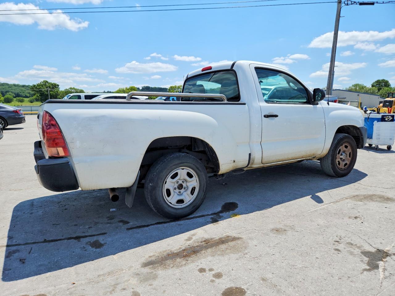 2013 Toyota Tacoma Base Белый vin: 5TFNX4CN2DX023471
