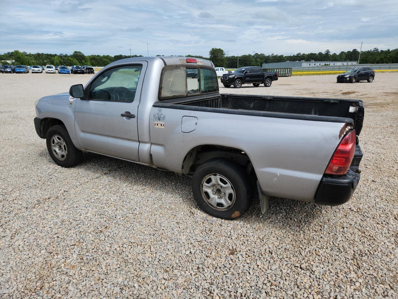 2014 Toyota Tacoma Base Silver vin: 5TFNX4CN2EX032995