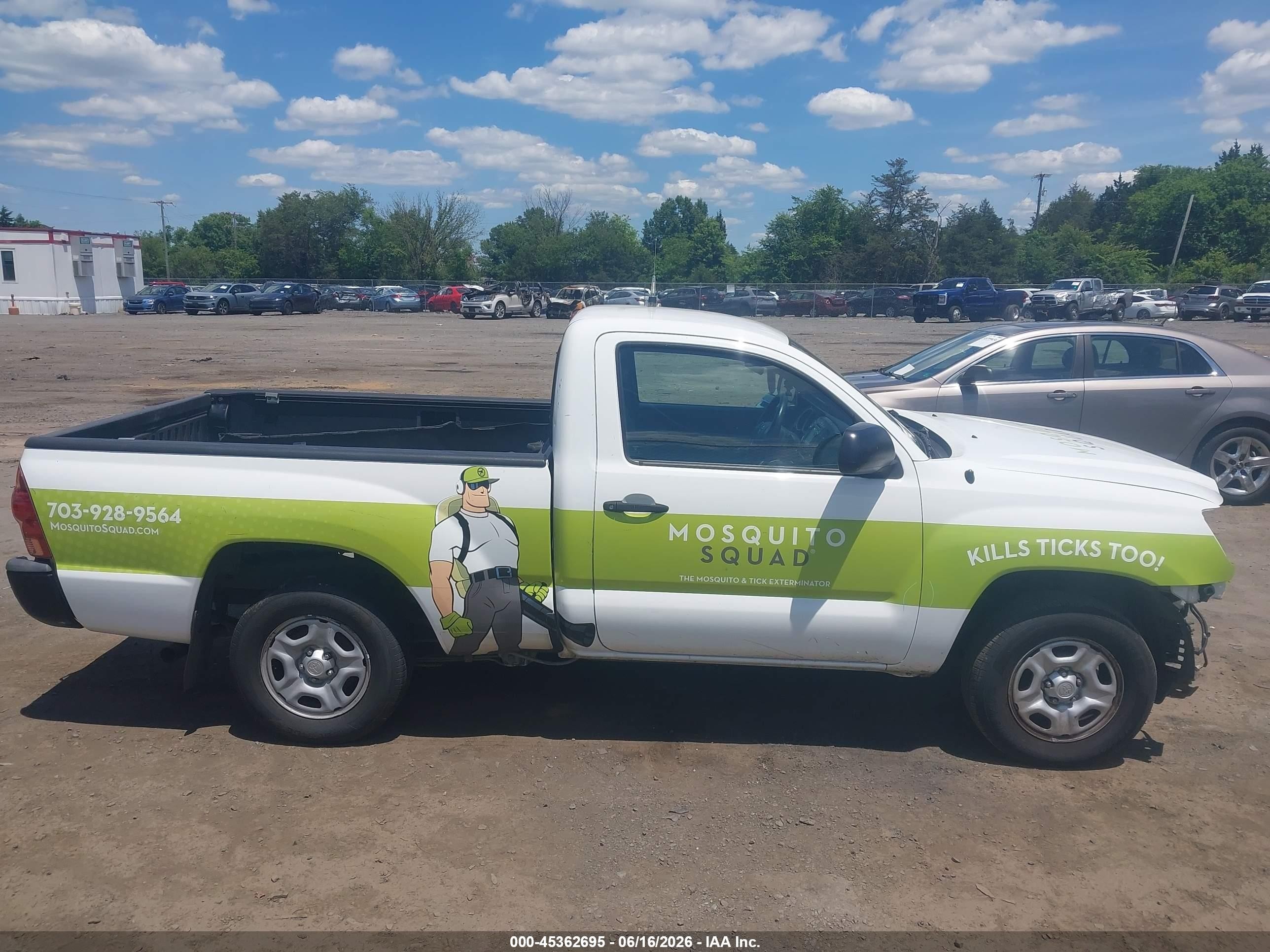 2013 Toyota Tacoma   White vin: 5TFNX4CN3DX029389