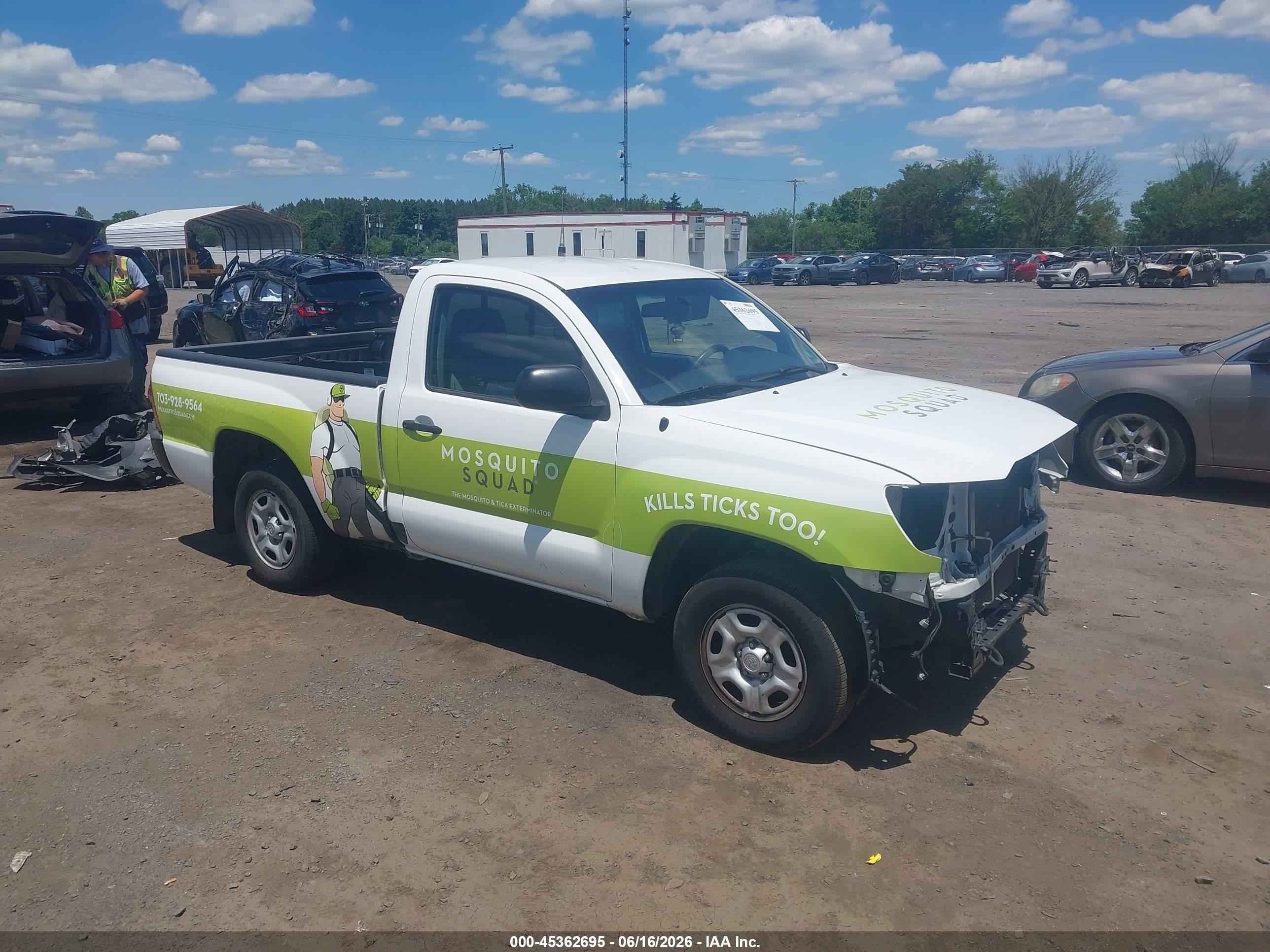 2013 Toyota Tacoma   Белый vin: 5TFNX4CN3DX029389