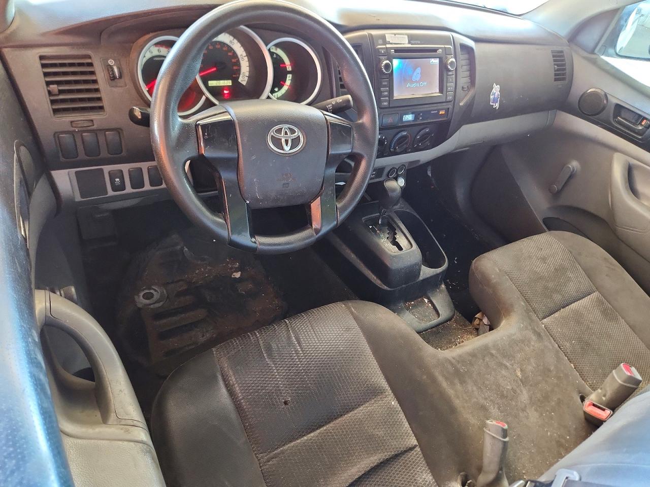 2013 Toyota Tacoma Base White vin: 5TFNX4CN3DX030638