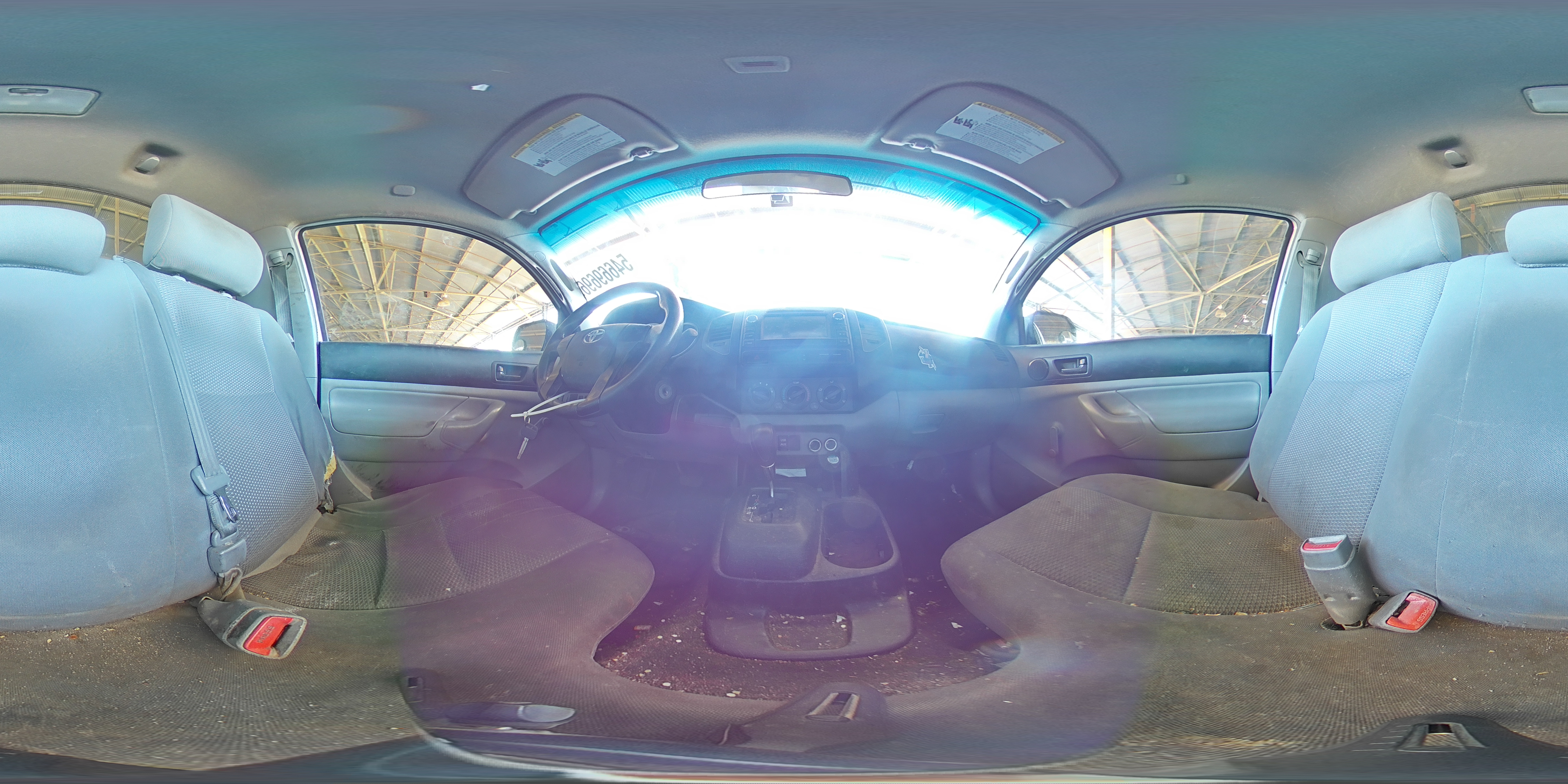 2013 Toyota Tacoma Base White vin: 5TFNX4CN3DX030638