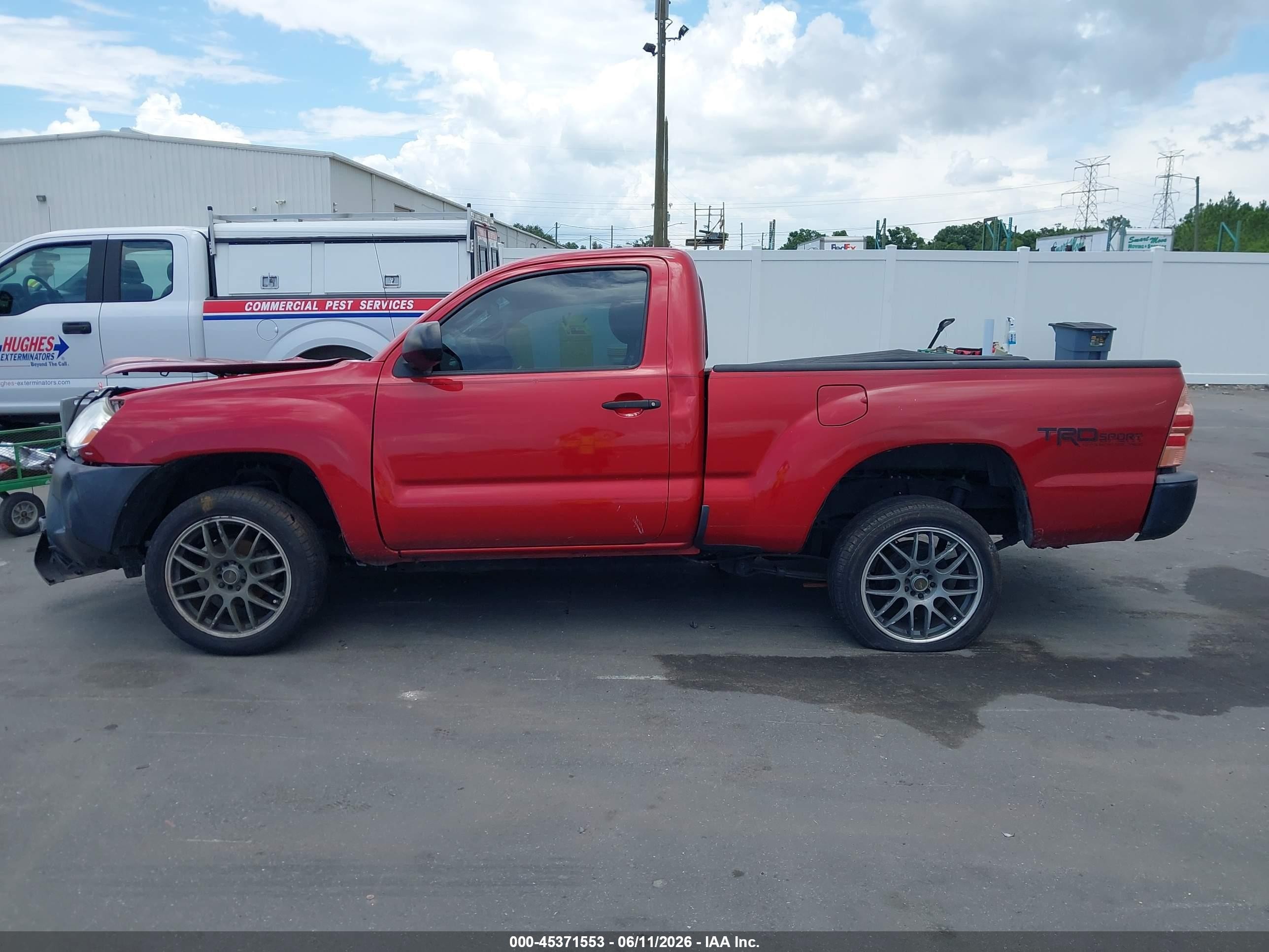 2013 Toyota Tacoma   Red vin: 5TFNX4CN4DX024783