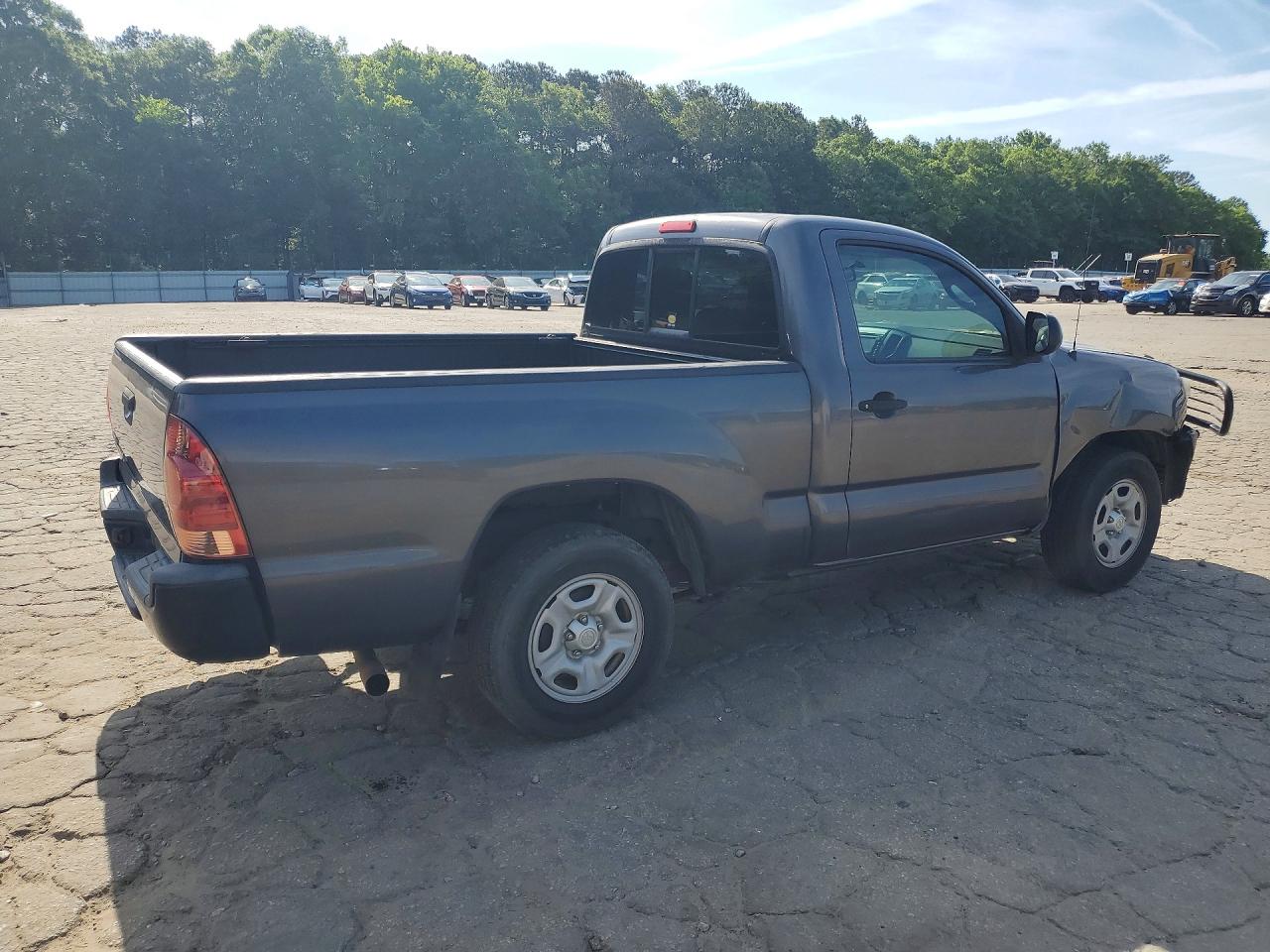 2014 Toyota Tacoma Base Gray vin: 5TFNX4CN4EX032125