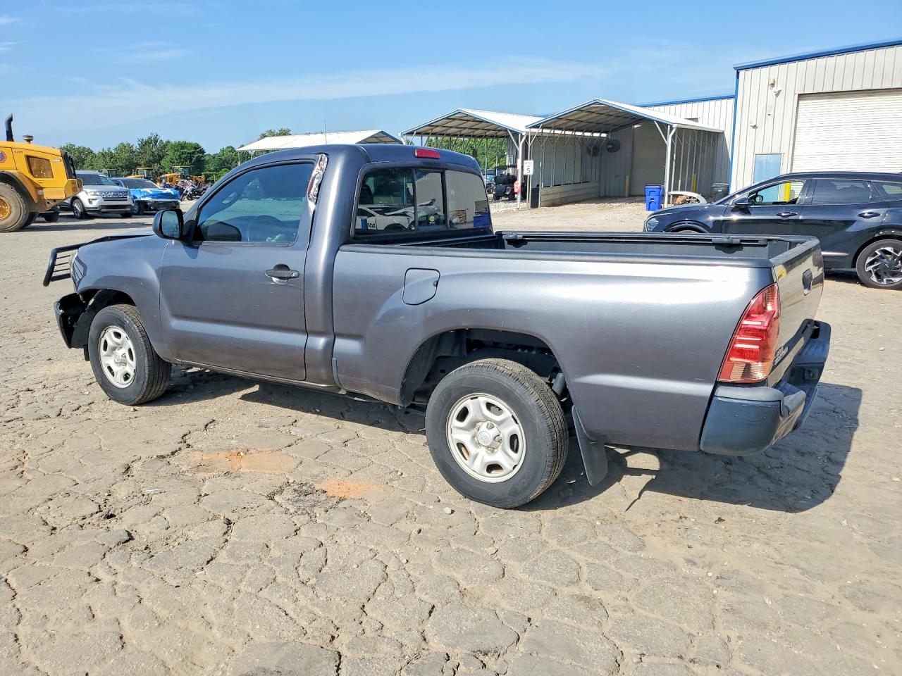 2014 Toyota Tacoma Base Gray vin: 5TFNX4CN4EX032125