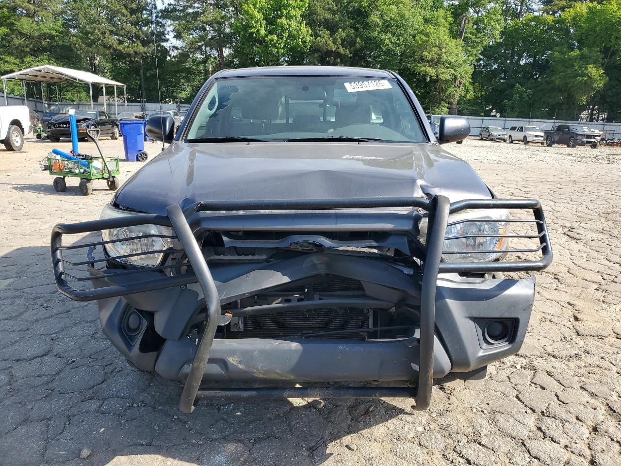 2014 Toyota Tacoma Base Gray vin: 5TFNX4CN4EX032125