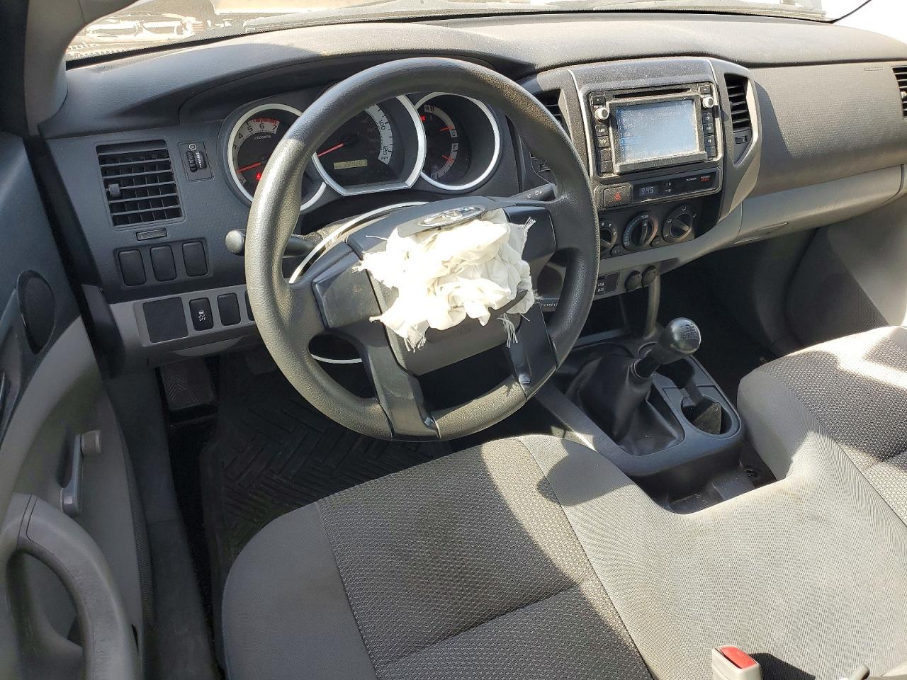 2014 Toyota Tacoma Base Gray vin: 5TFNX4CN4EX032125