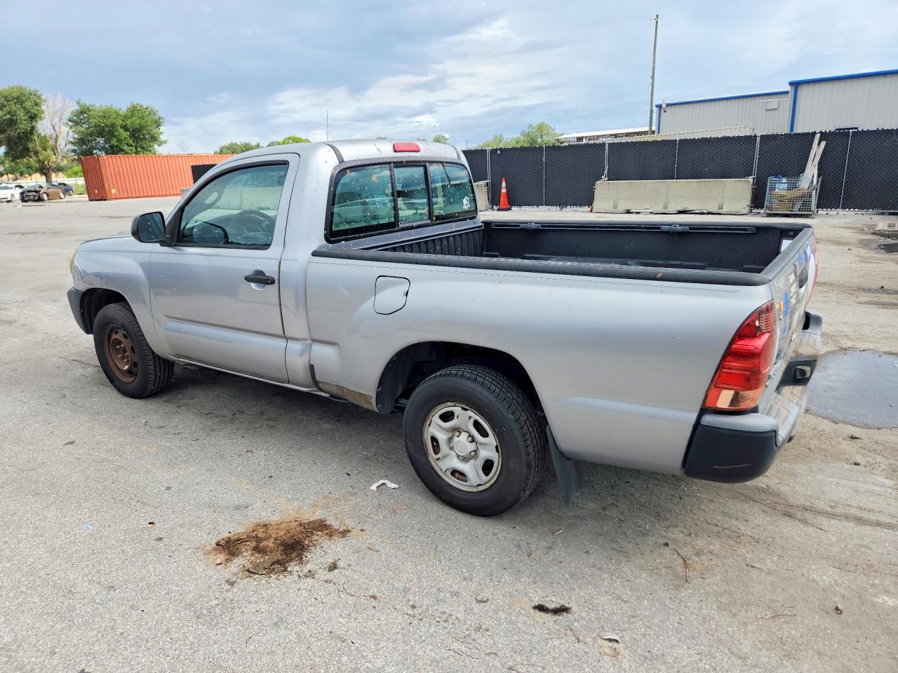 2014 Toyota Tacoma Base Silver vin: 5TFNX4CN4EX040273