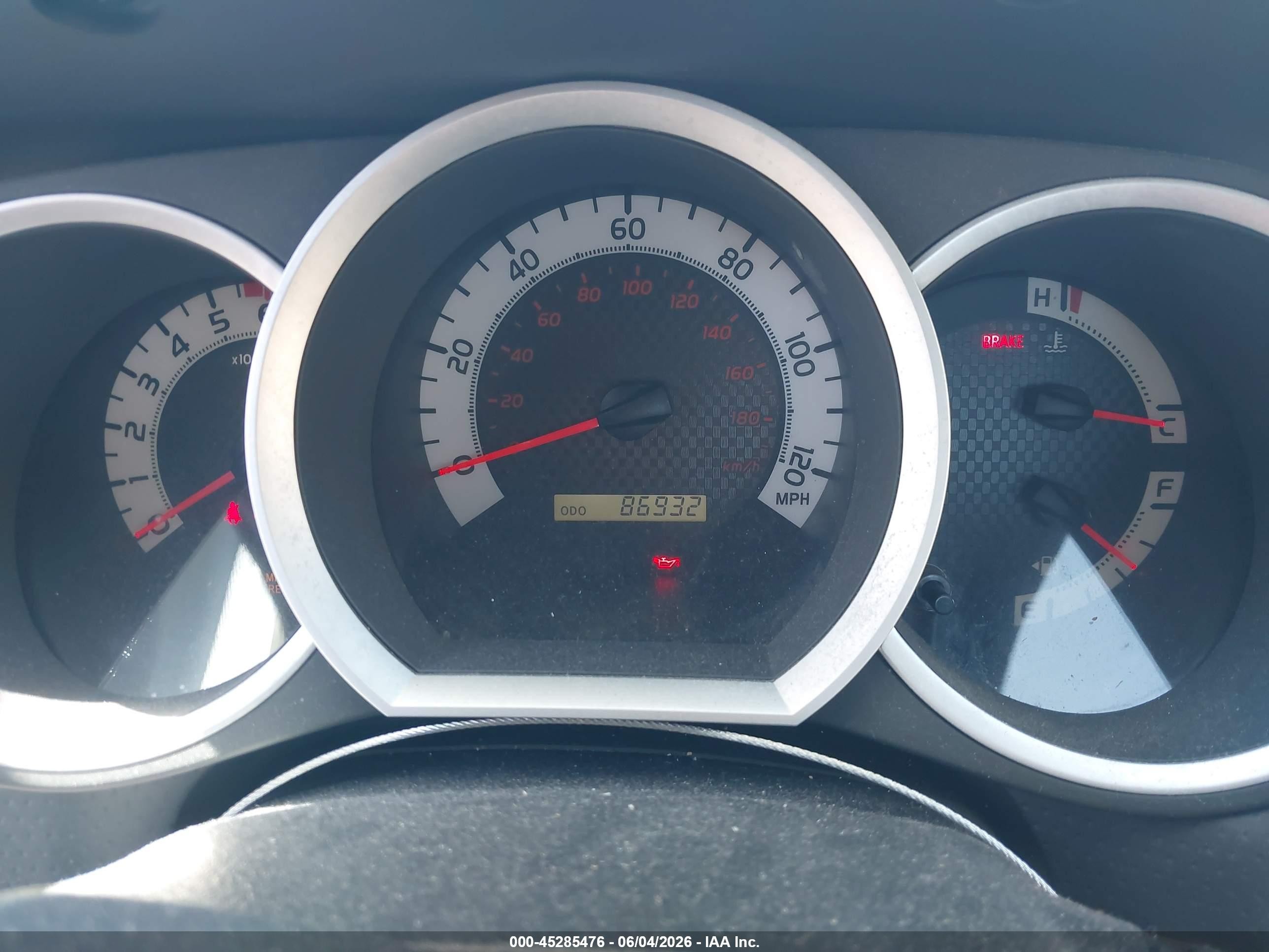 2013 Toyota Tacoma Белый vin: 5TFNX4CN5DX024808