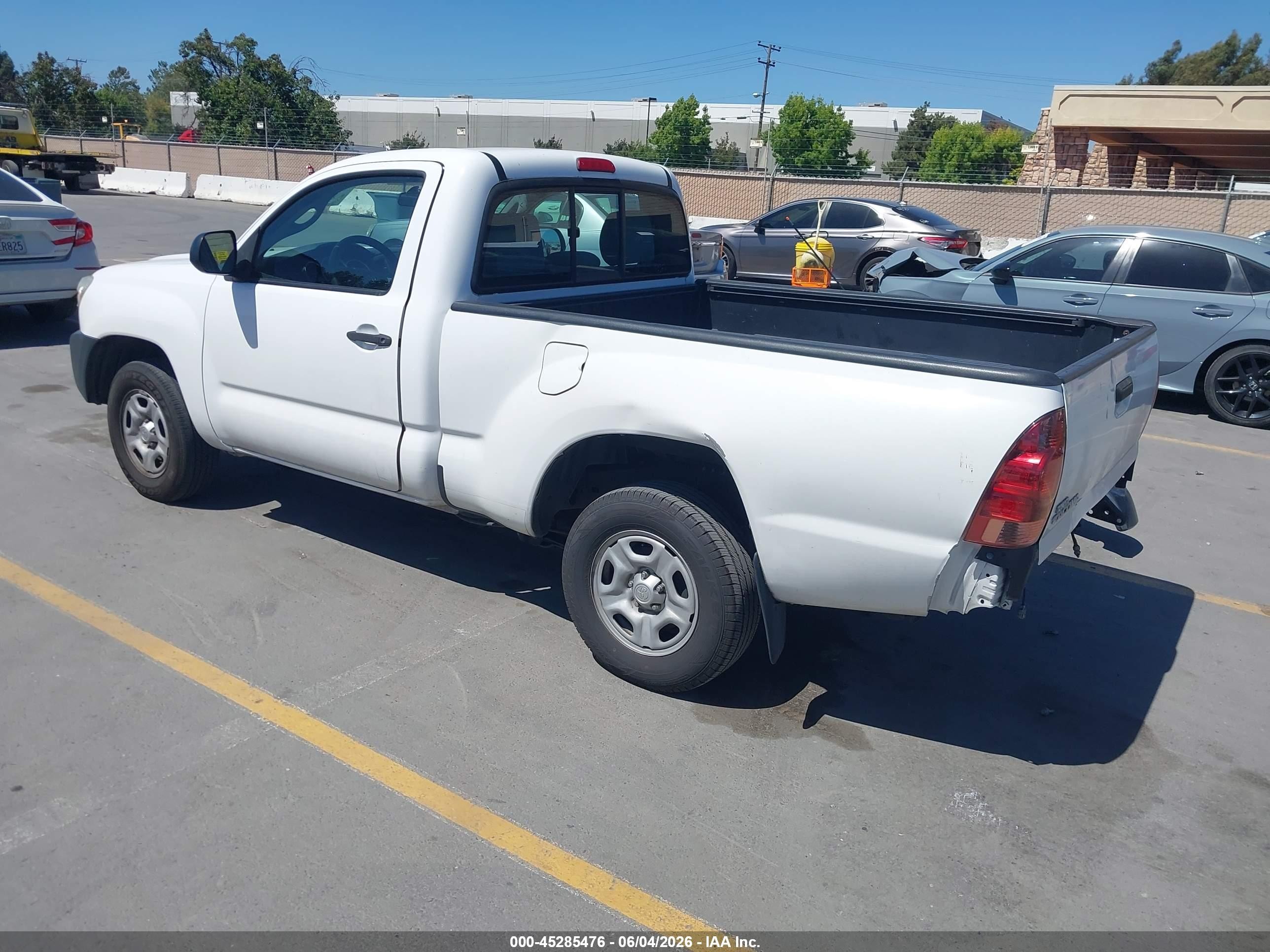 2013 Toyota Tacoma Белый vin: 5TFNX4CN5DX024808