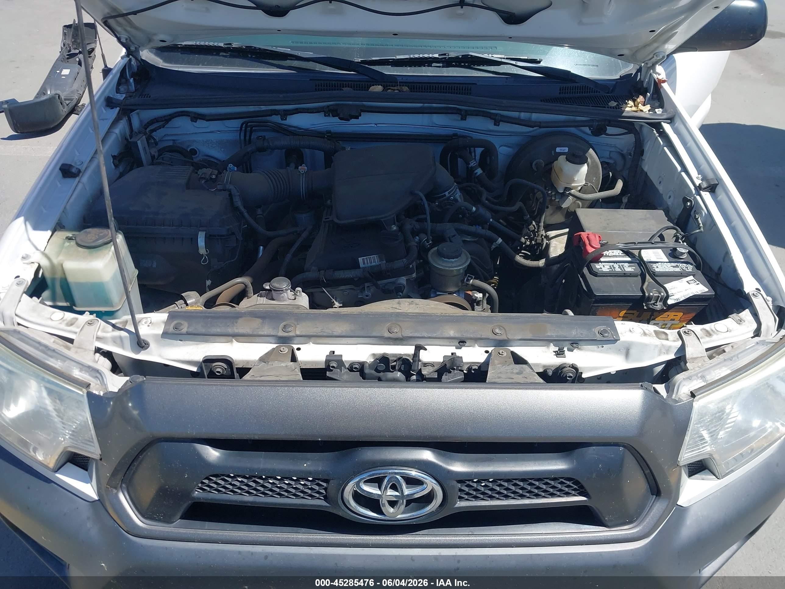 2013 Toyota Tacoma Белый vin: 5TFNX4CN5DX024808