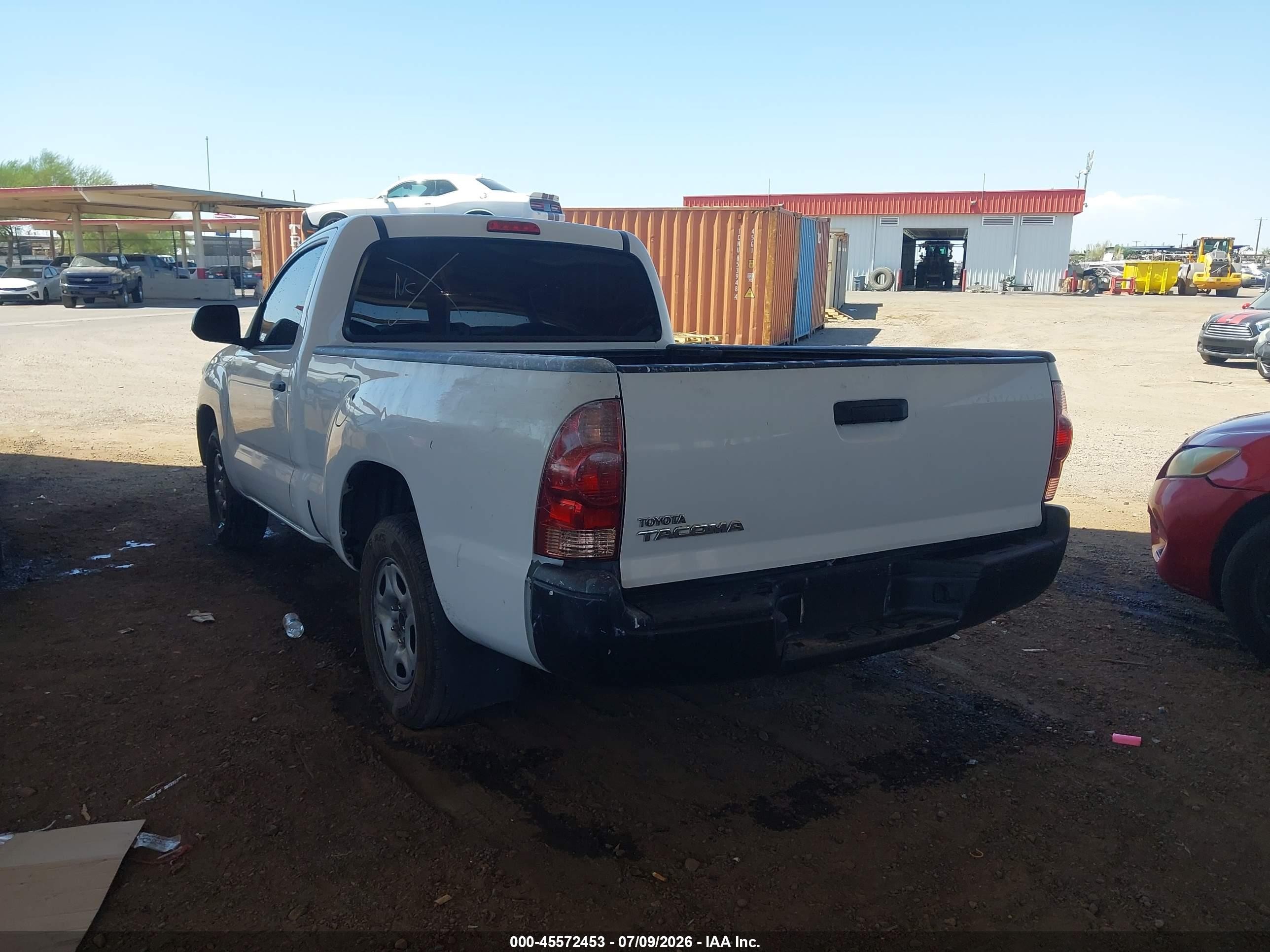 2013 Toyota Tacoma   White vin: 5TFNX4CN5DX028700