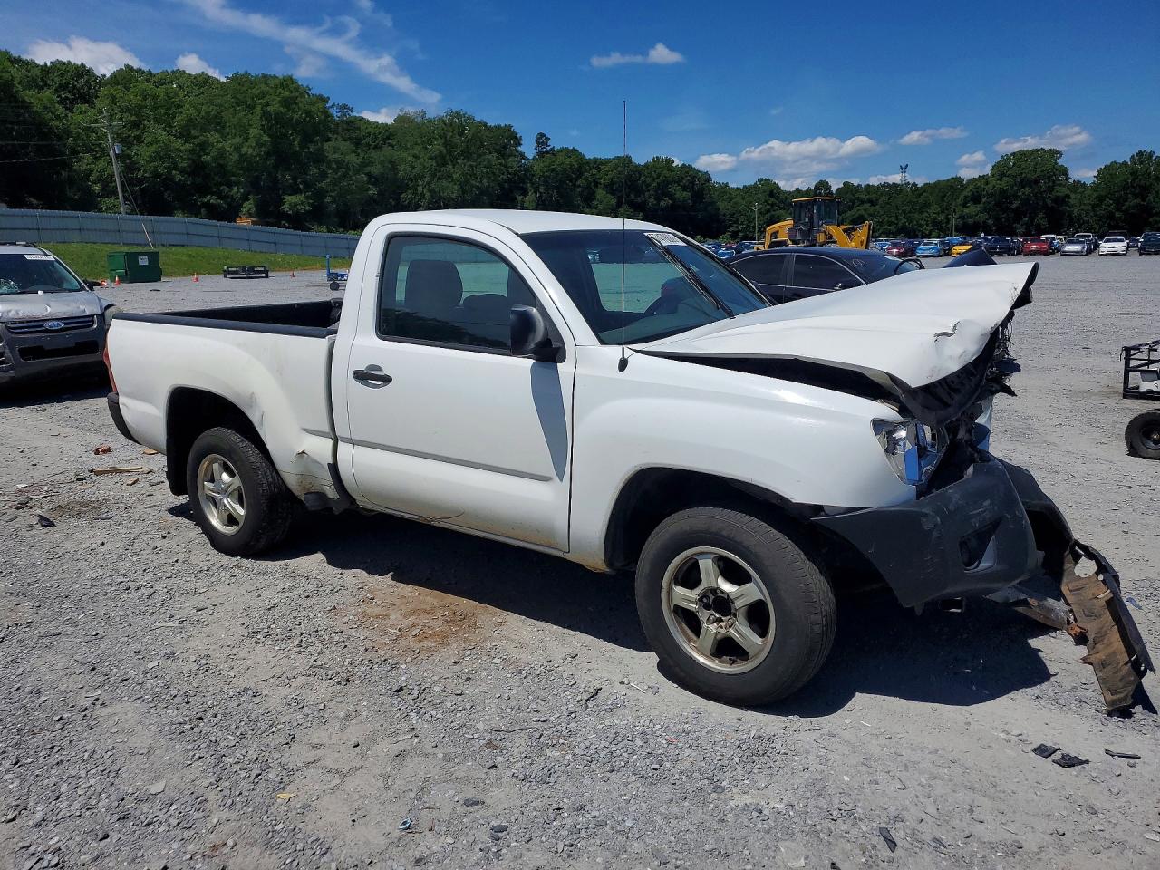 2012 Toyota Tacoma Base Белый vin: 5TFNX4CN6CX016456