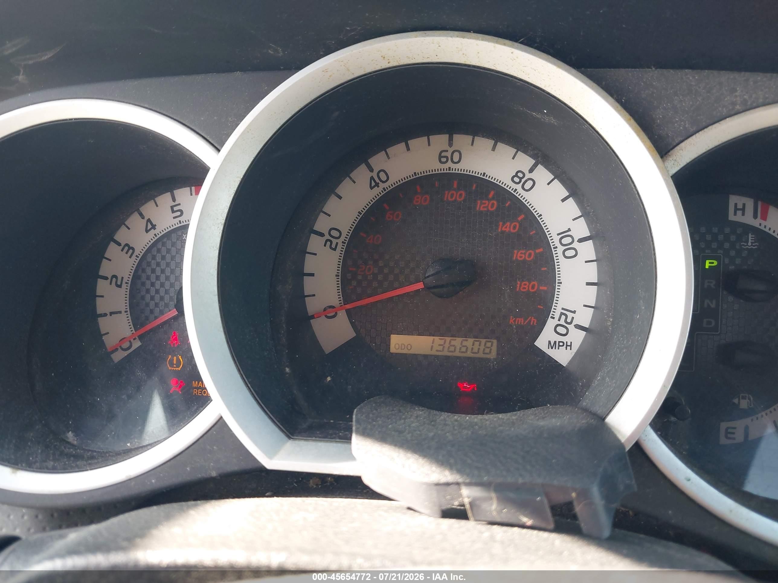 2013 Toyota Tacoma   Red vin: 5TFNX4CN6DX018046