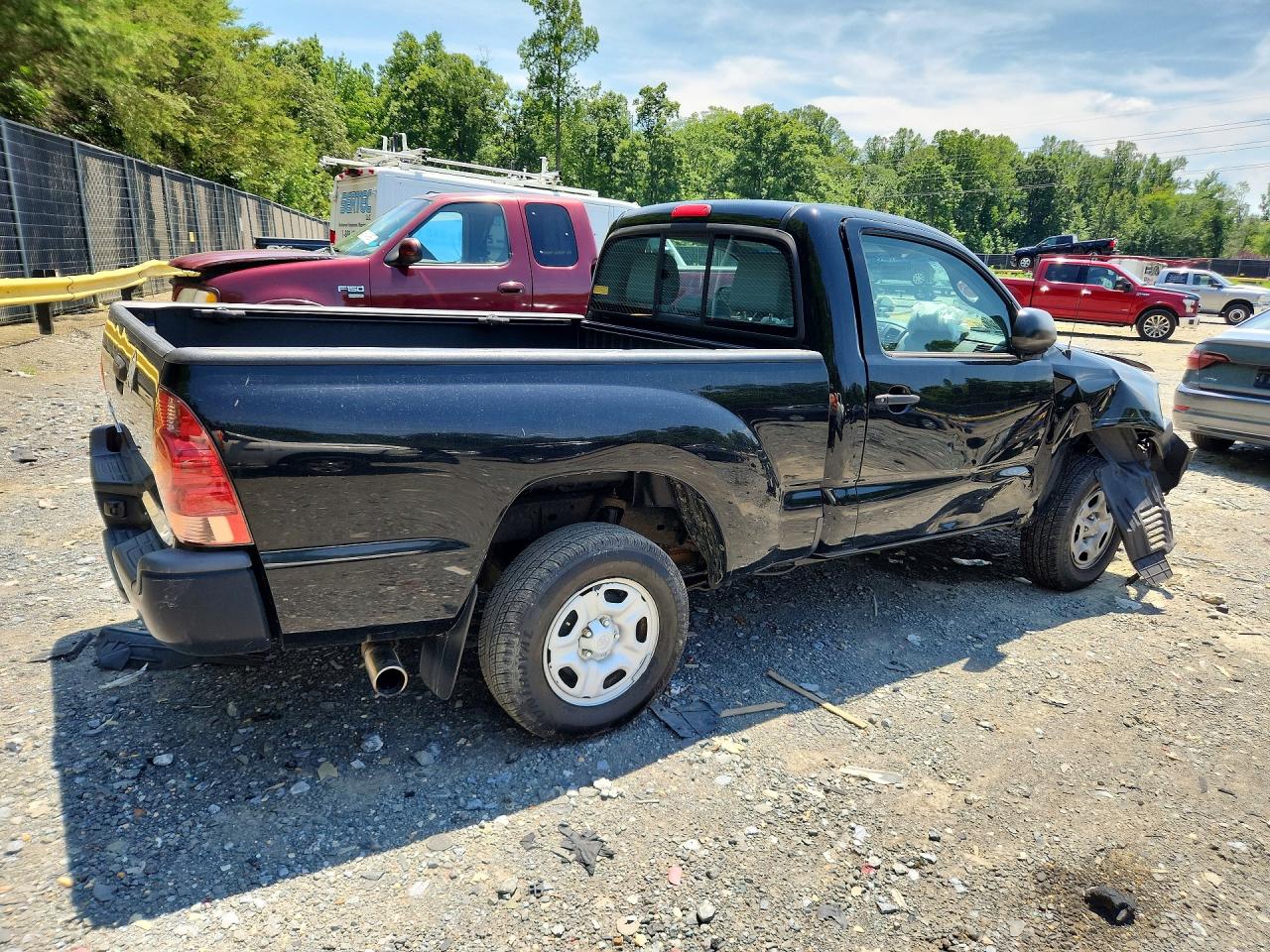 2013 Toyota Tacoma Base Black vin: 5TFNX4CN7DX020209