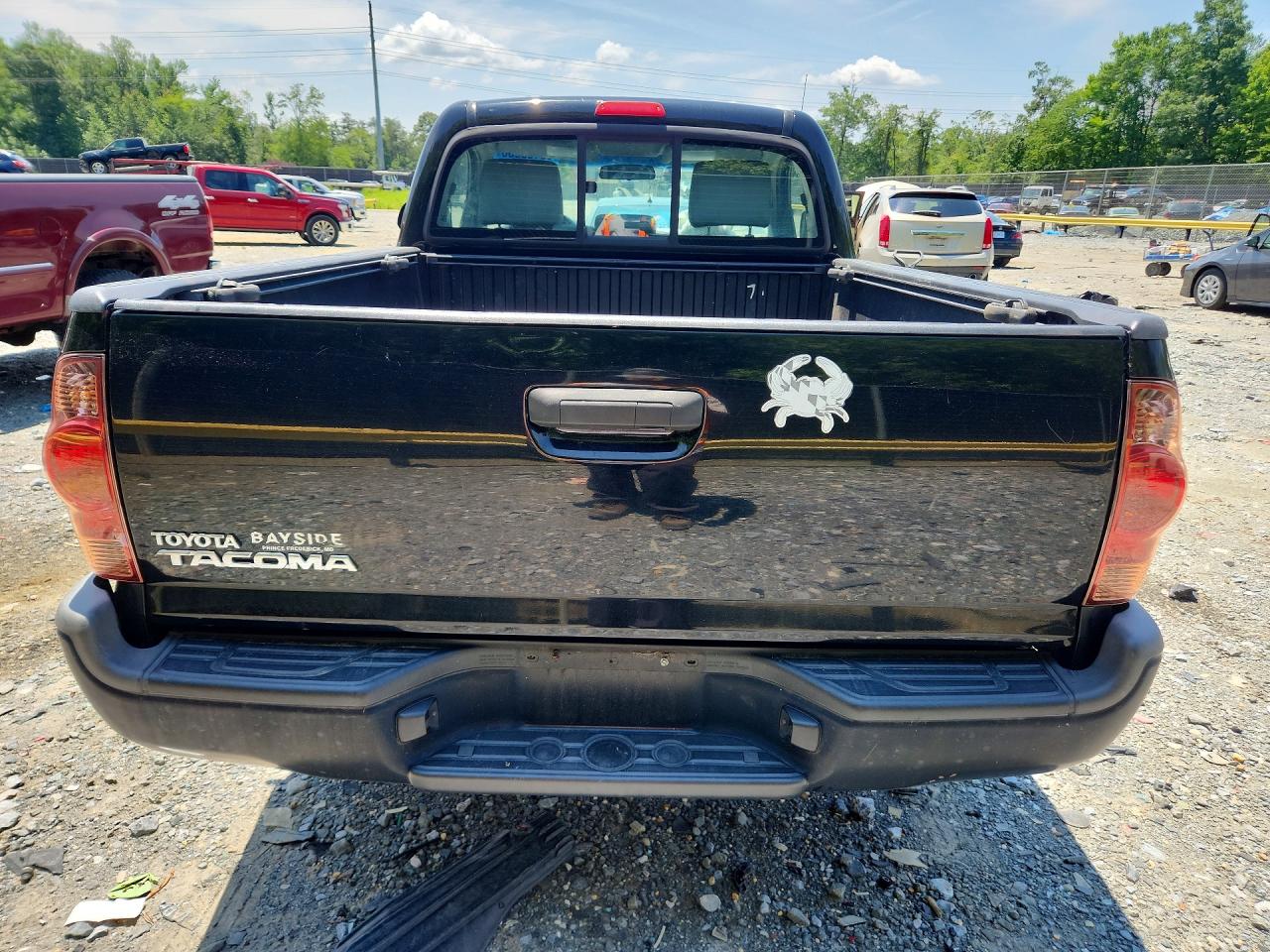 2013 Toyota Tacoma Base Black vin: 5TFNX4CN7DX020209