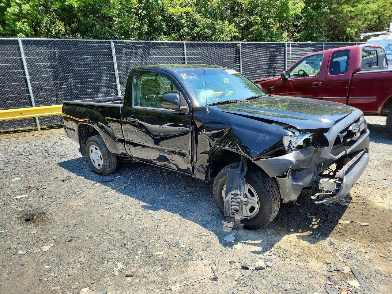 2013 Toyota Tacoma Base Black vin: 5TFNX4CN7DX020209