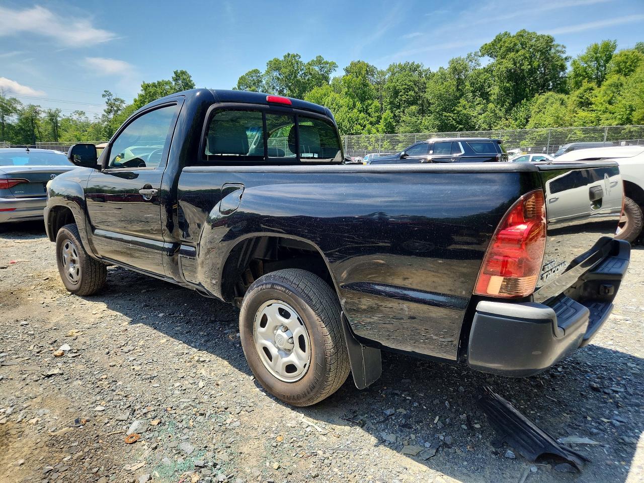 2013 Toyota Tacoma Base Black vin: 5TFNX4CN7DX020209
