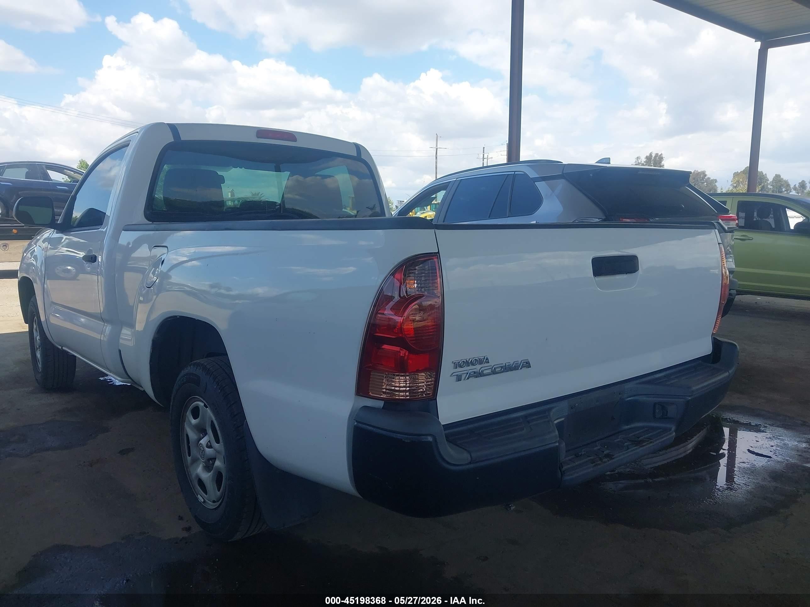 2013 Toyota Tacoma   White vin: 5TFNX4CN7DX024793
