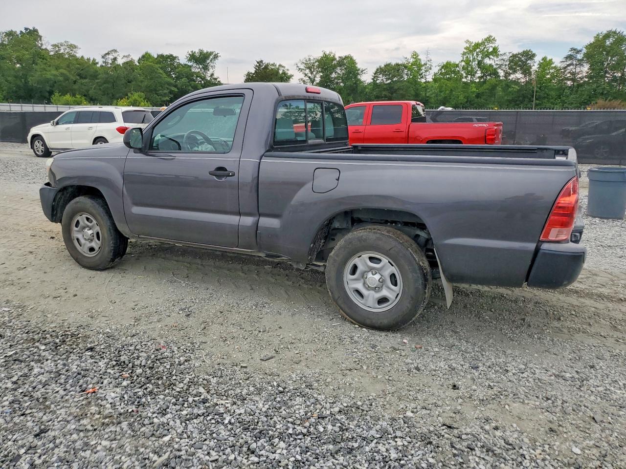 2013 Toyota Tacoma Base Серый vin: 5TFNX4CN7DX026334