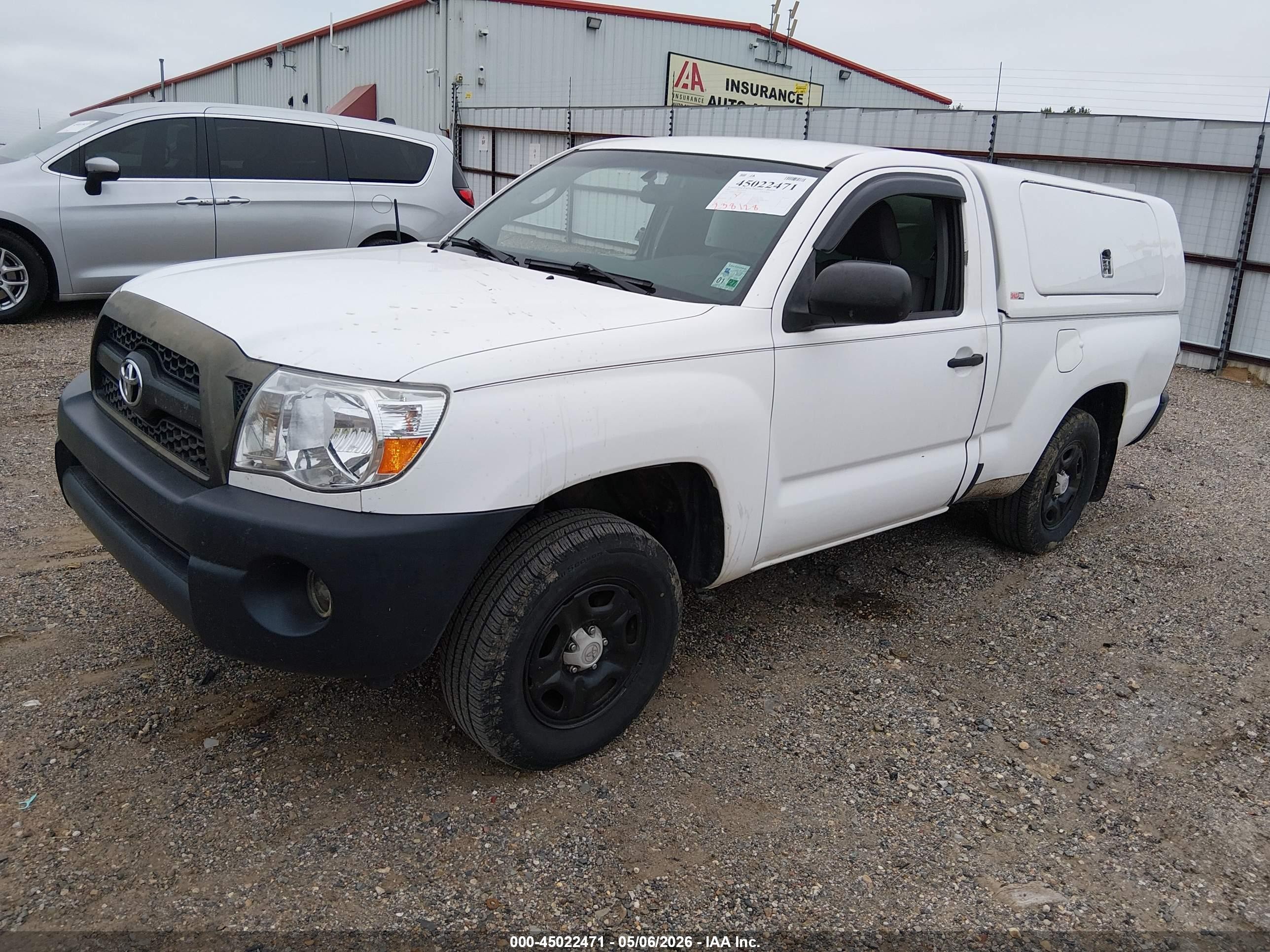 2011 Toyota Tacoma   Белый vin: 5TFNX4CN8BX003979
