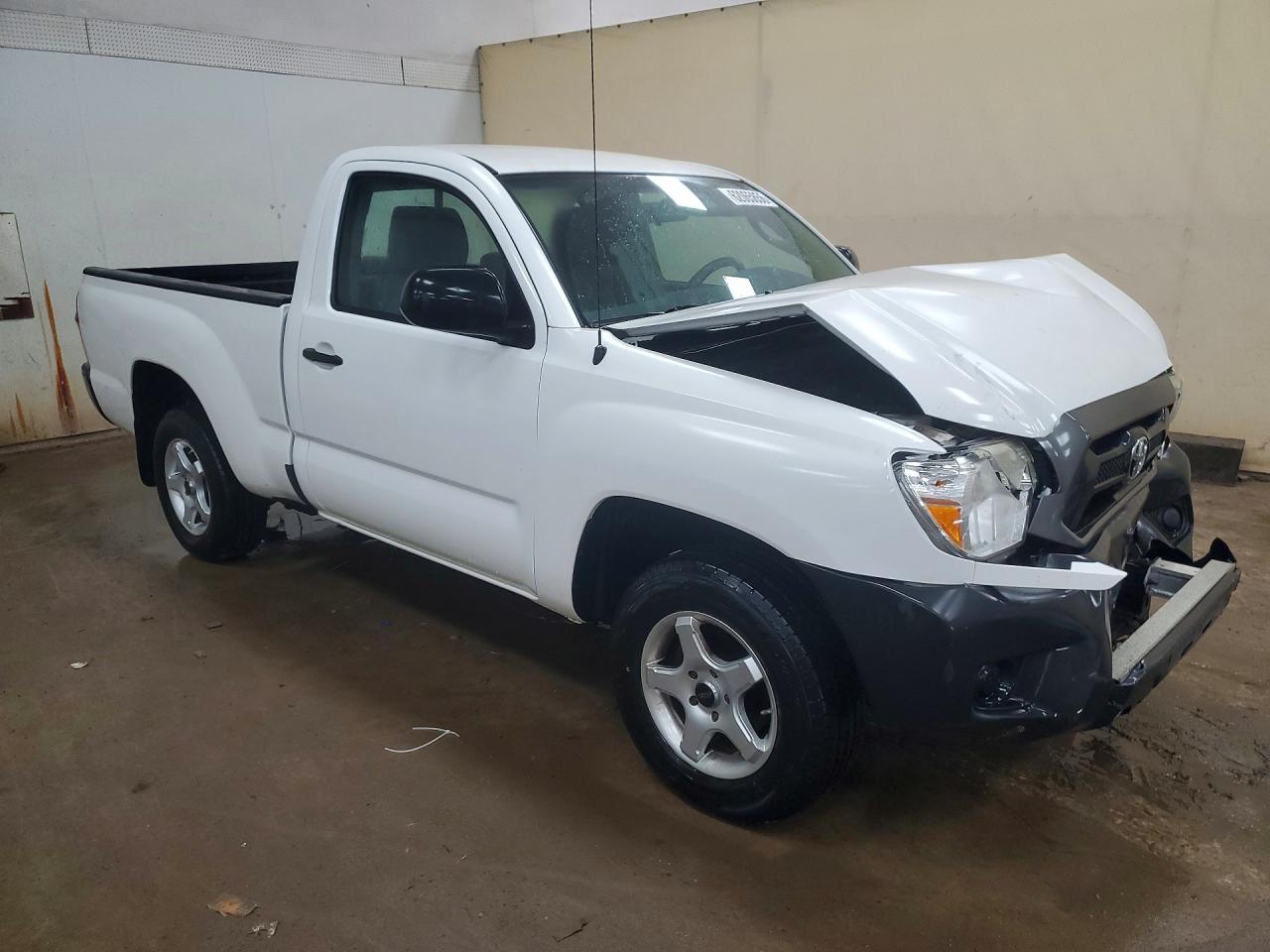 2012 Toyota Tacoma Base White vin: 5TFNX4CN8CX016202
