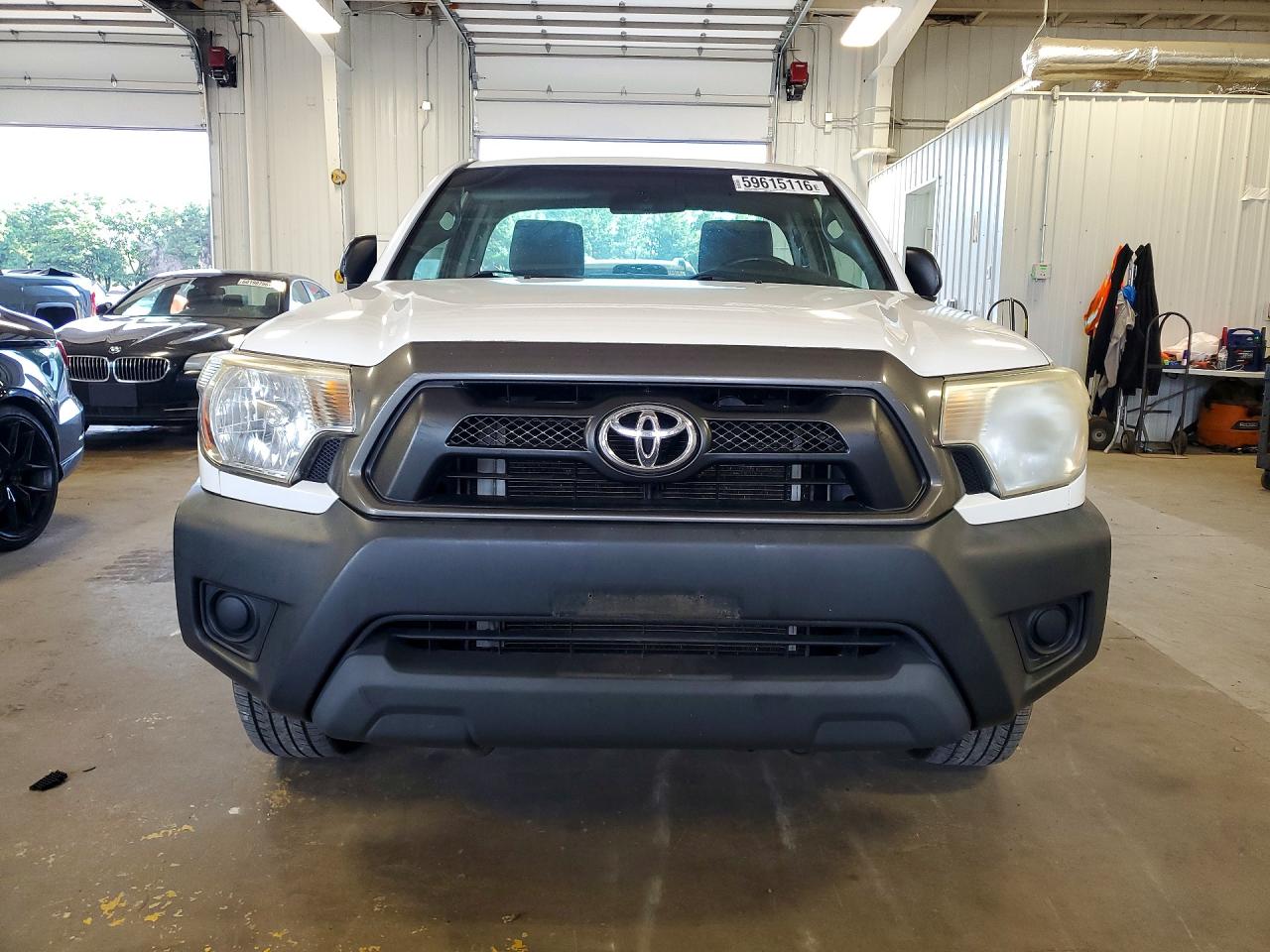 2013 Toyota Tacoma Base White vin: 5TFNX4CN9DX023290