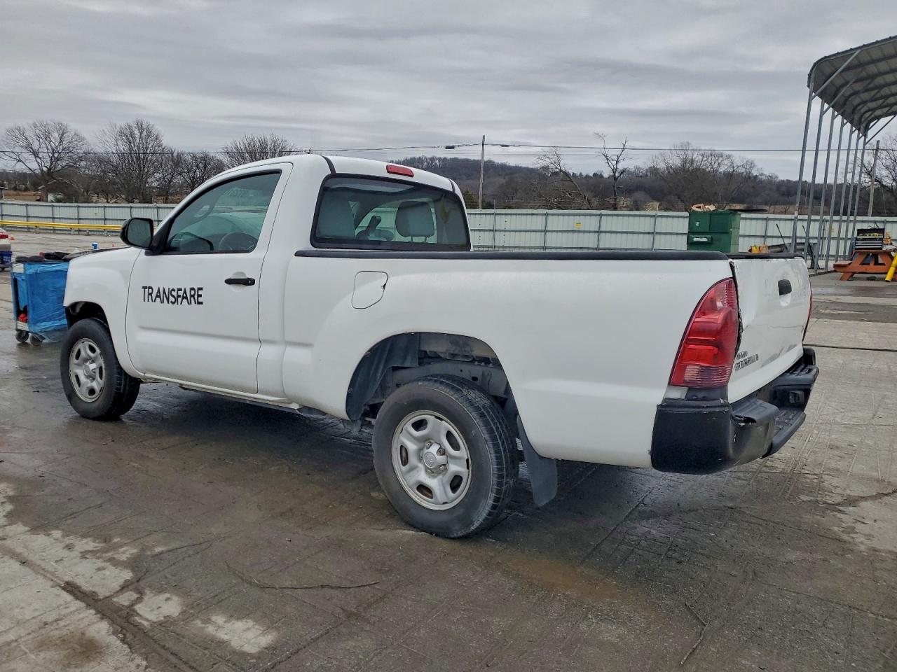 2012 Toyota Tacoma White vin: 5TFNX4CNXCX014029