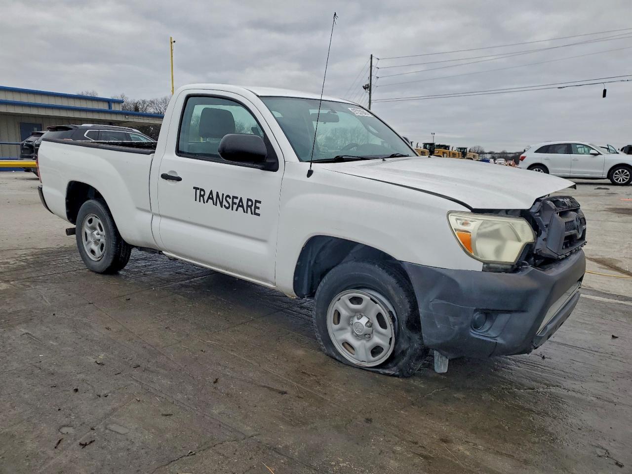 2012 Toyota Tacoma White vin: 5TFNX4CNXCX014029