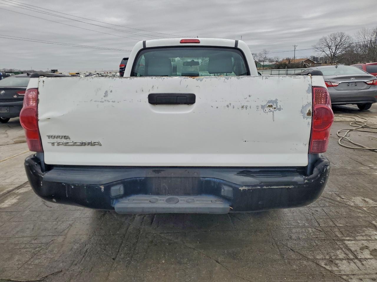 2012 Toyota Tacoma White vin: 5TFNX4CNXCX014029